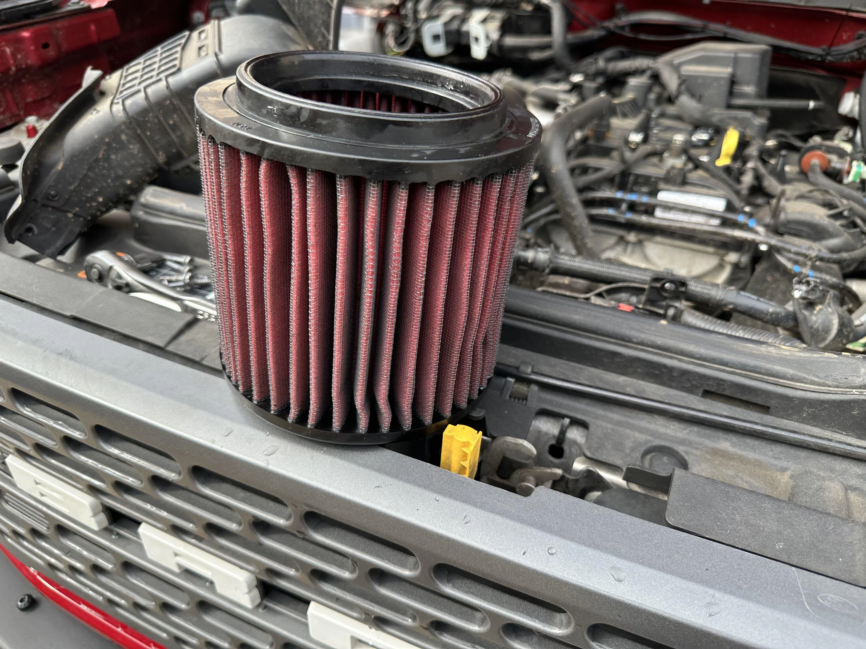 Ford Bronco Over-oiled the filter? How to fix A1B9DF27-07FD-4FF0-AFF6-5AE8DE98FBC0
