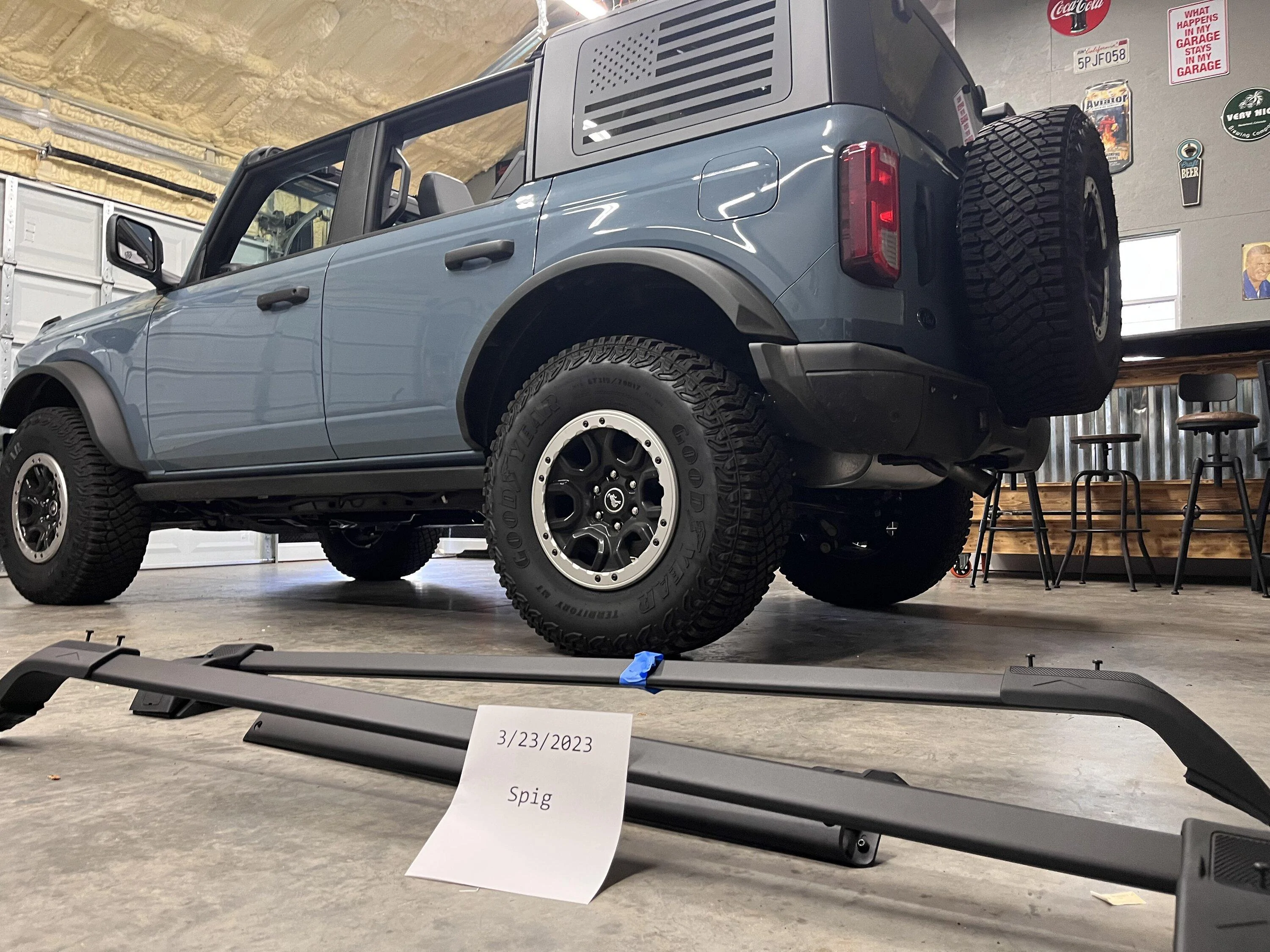 Ford Bronco OEM Roof Rack IMG_3869
