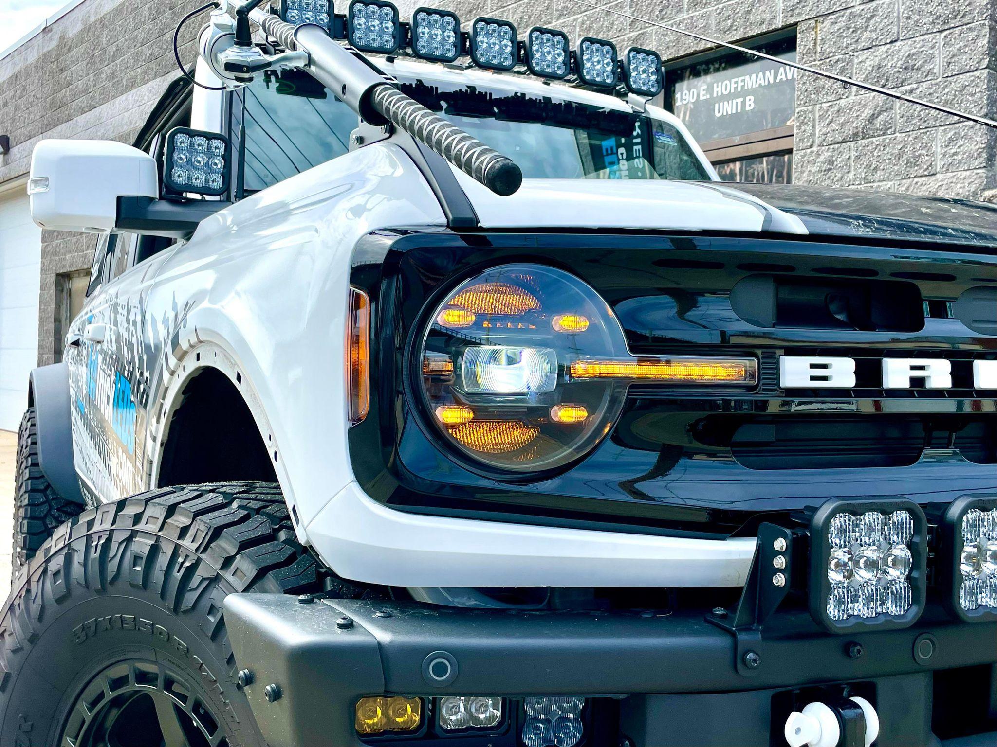 Ford Bronco Morimoto XB Headlights Installed | PHOTOS XB-2