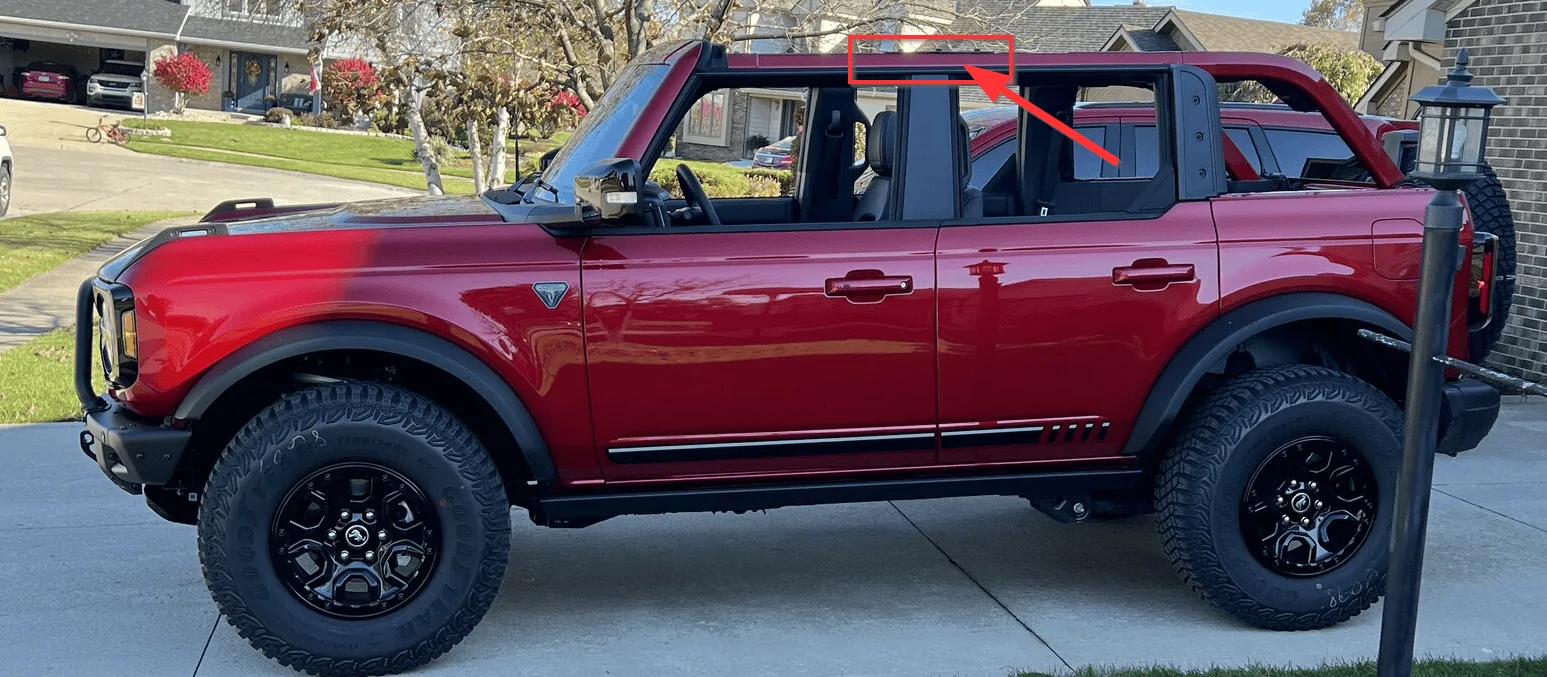 Ford Bronco Ordered BOTH Hard top and Soft Top haredtopbracket