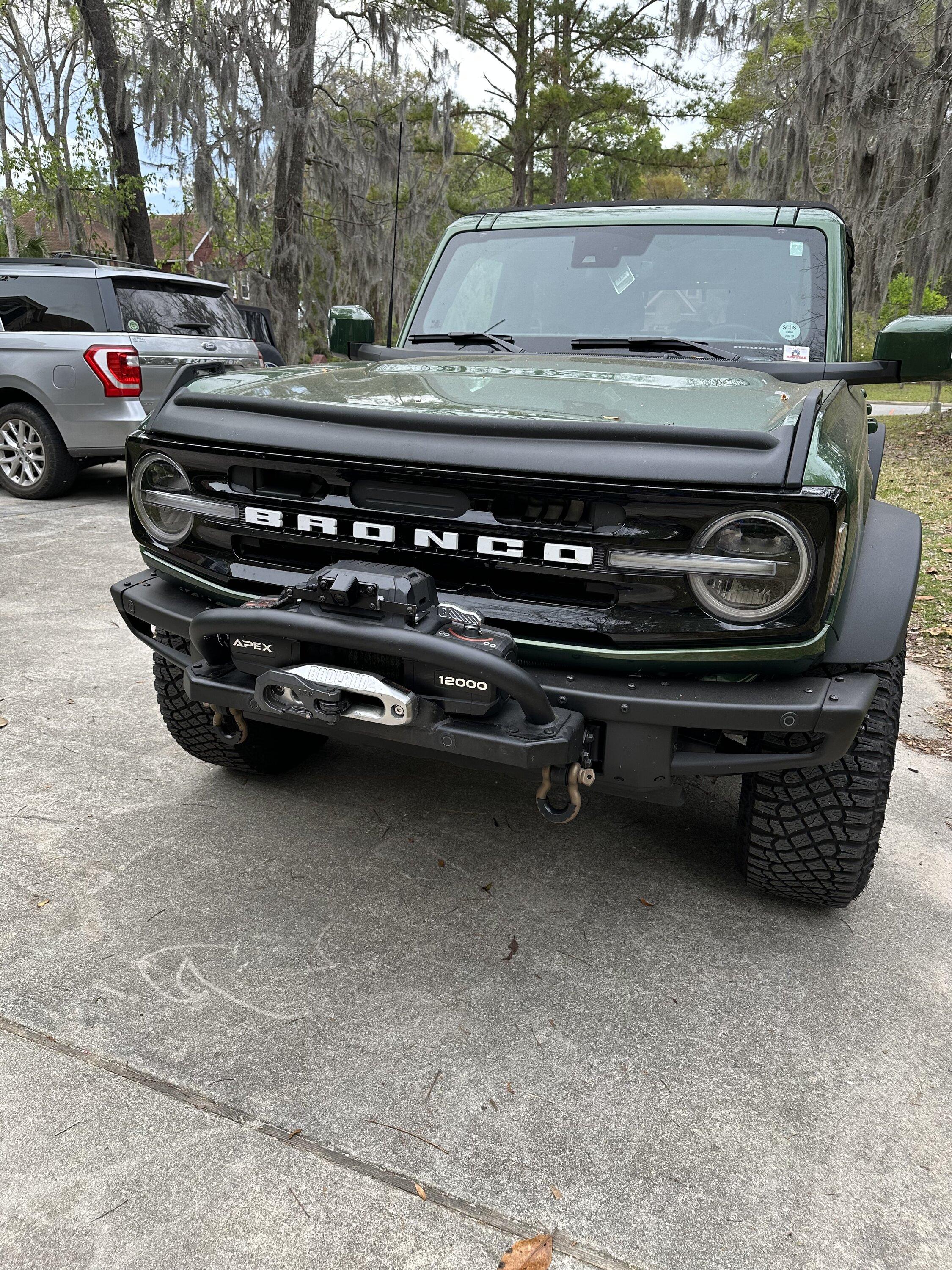 Ford Bronco Park Aid Sensor Relocation on Factory/Warn Winch 4BEF5FC0-8284-40AF-BF0E-B64F3025D1AD