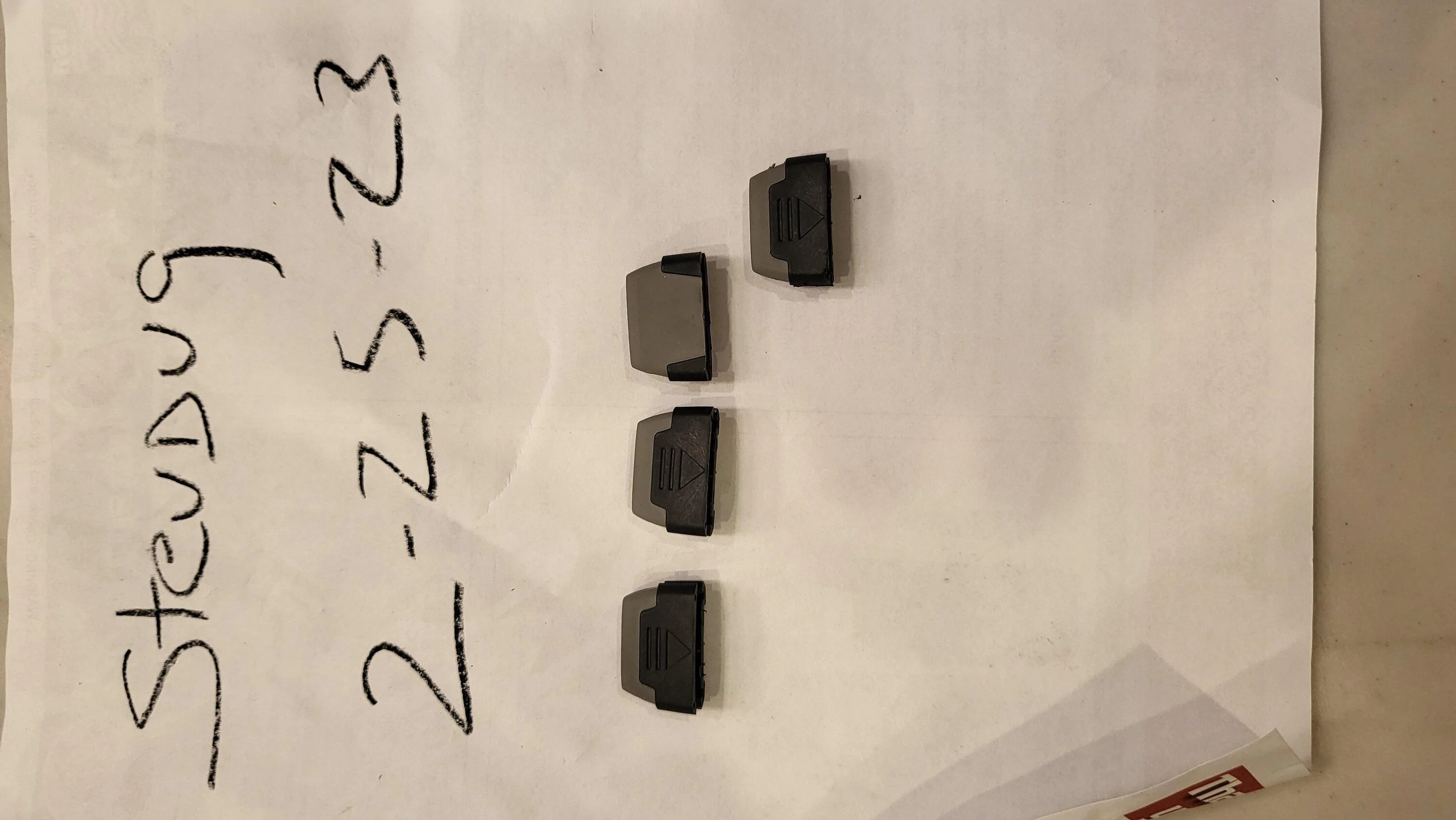 Ford Bronco Gray grab handles and vent tabs 20230325_201434
