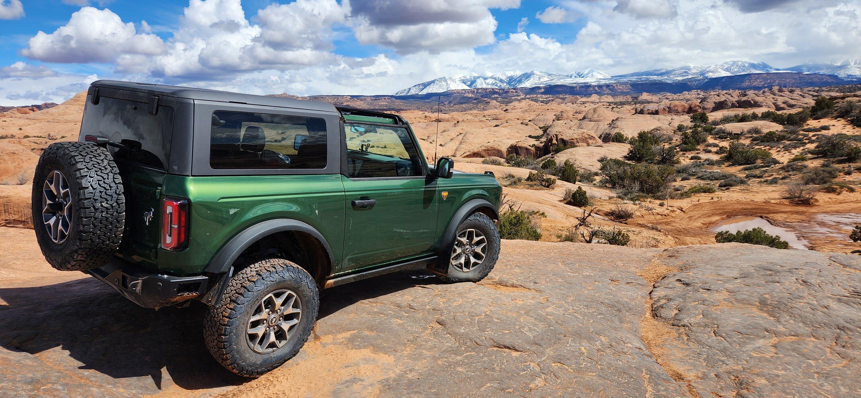 Ford Bronco Broadicustomworks (and B6G friends) venture to Moab 20230323_143038
