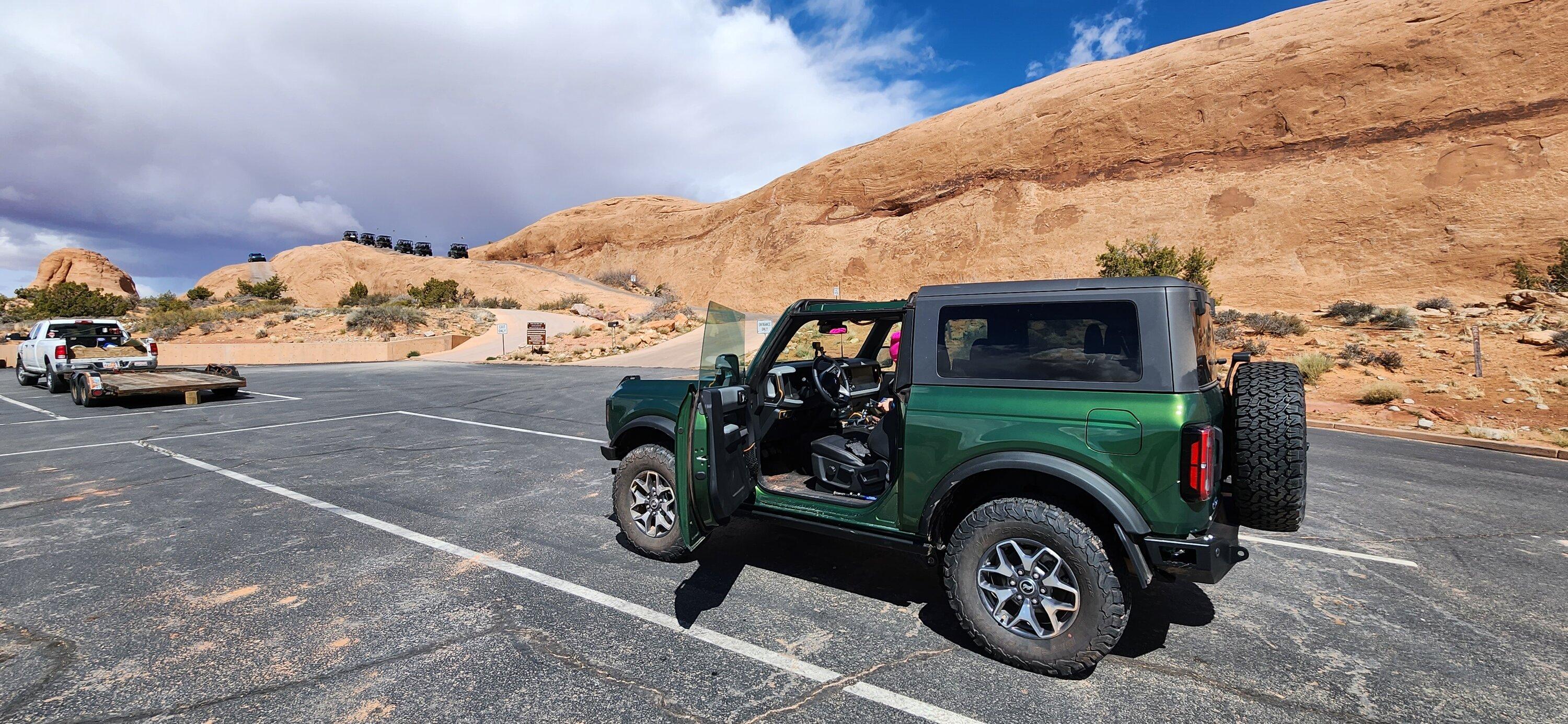 Ford Bronco Broadicustomworks (and B6G friends) venture to Moab 20230323_124727