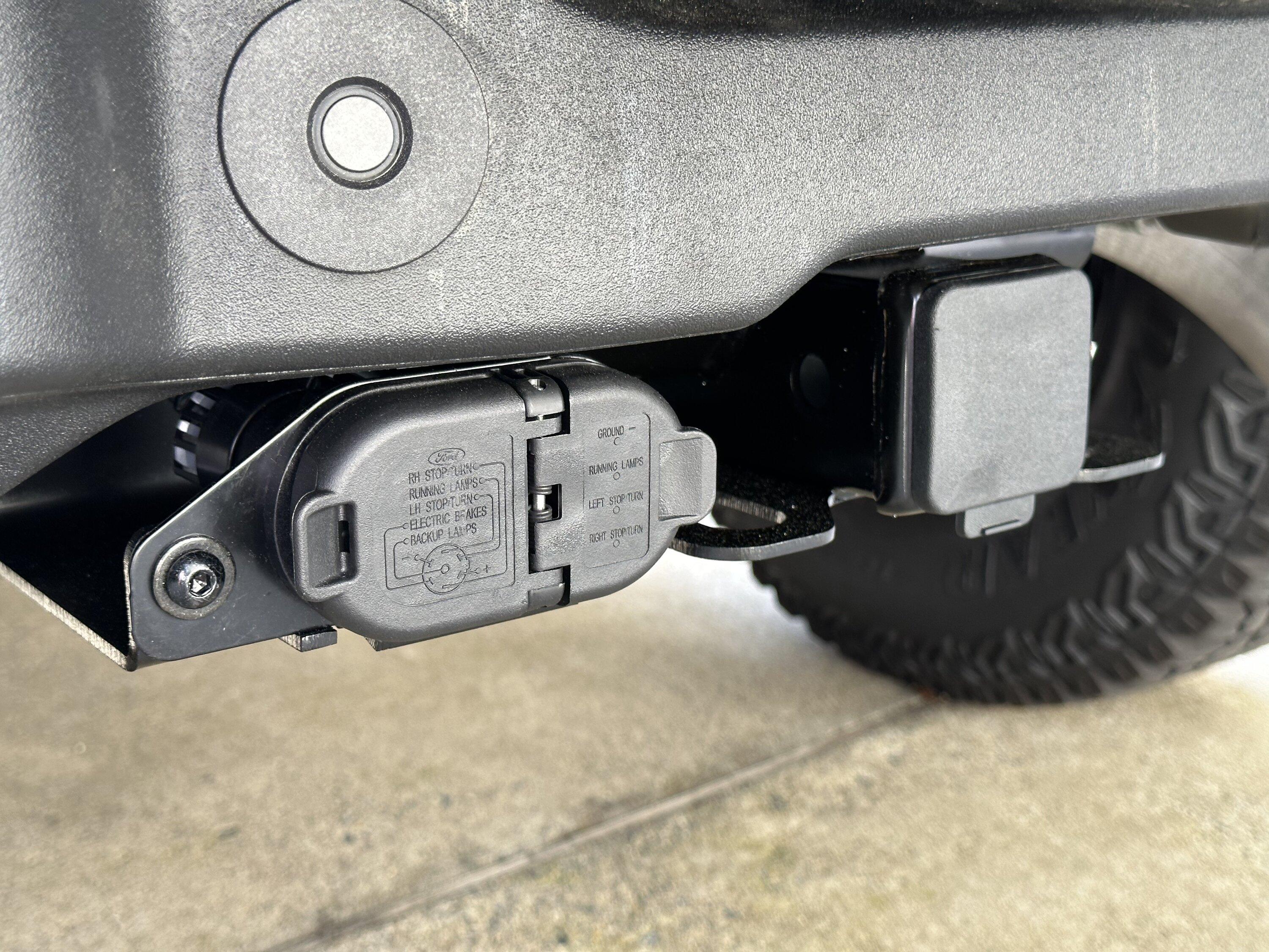Ford Bronco Non-tow package tow package installed 4717A91A-439B-44DE-91B4-761CF47AFFAE