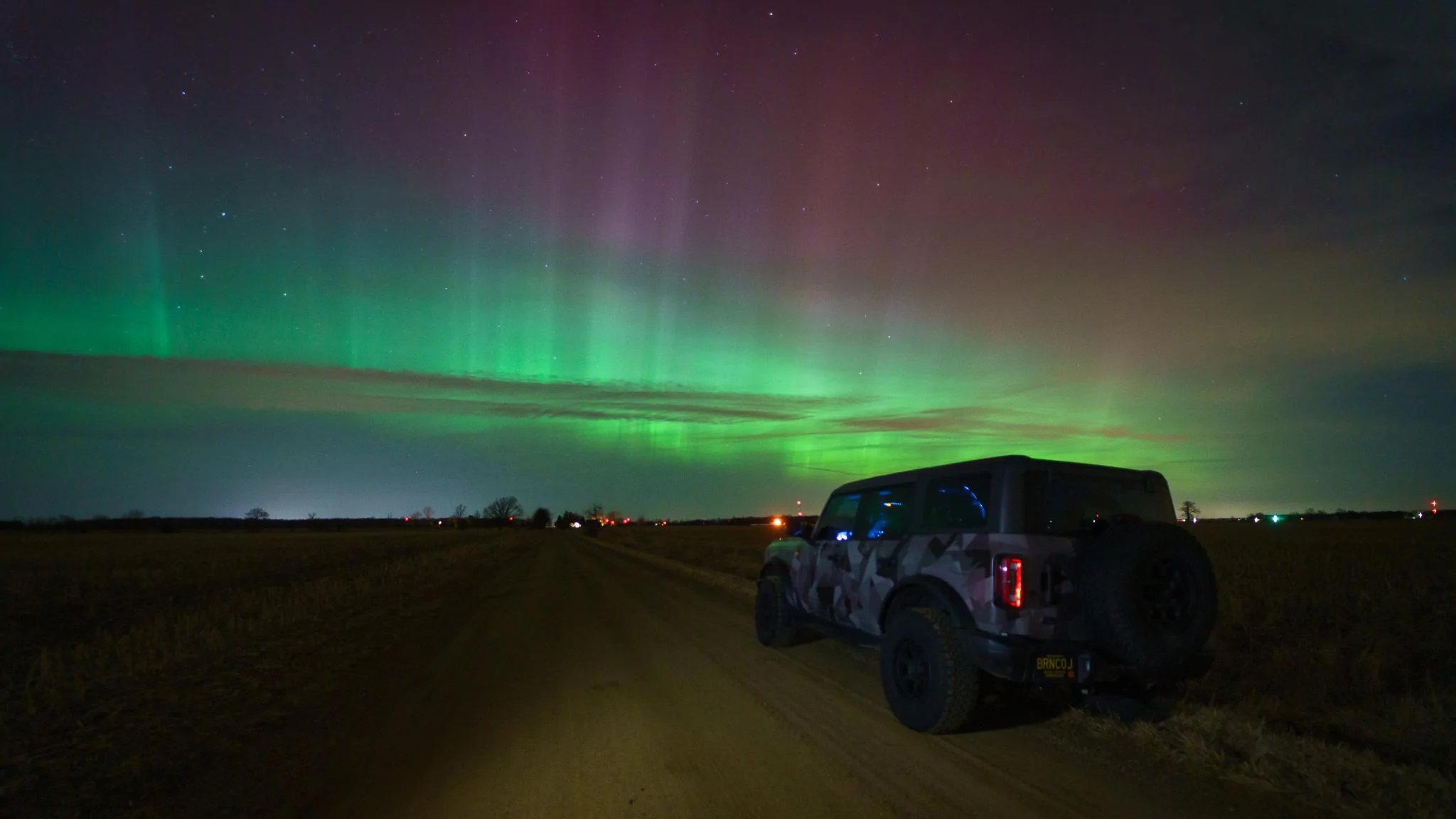 Ford Bronco Out chasing the Aurora Bronco Aurora 2_FB