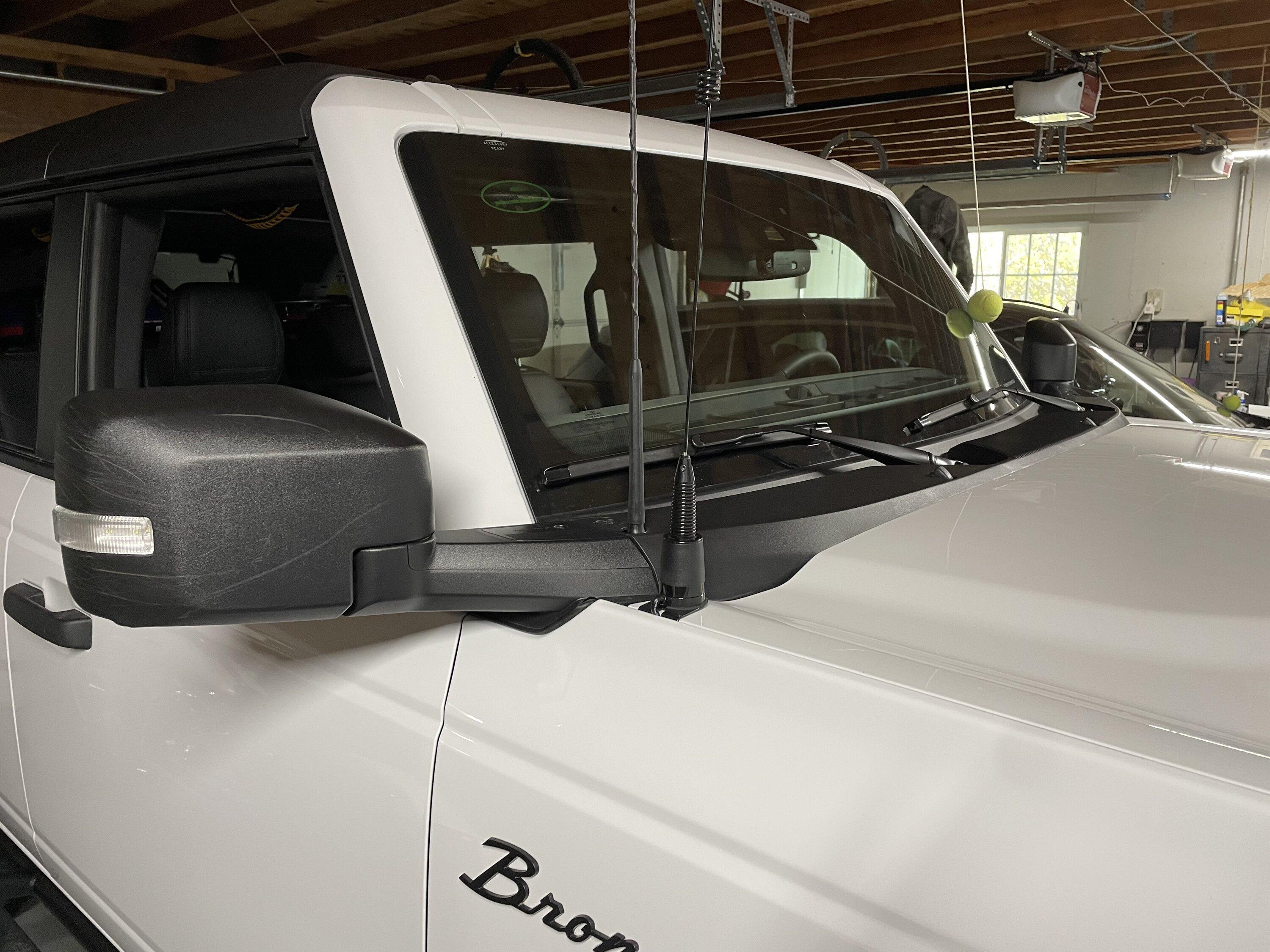 Ford Bronco Antenna Mounts for Midland GMRS IMG_0517