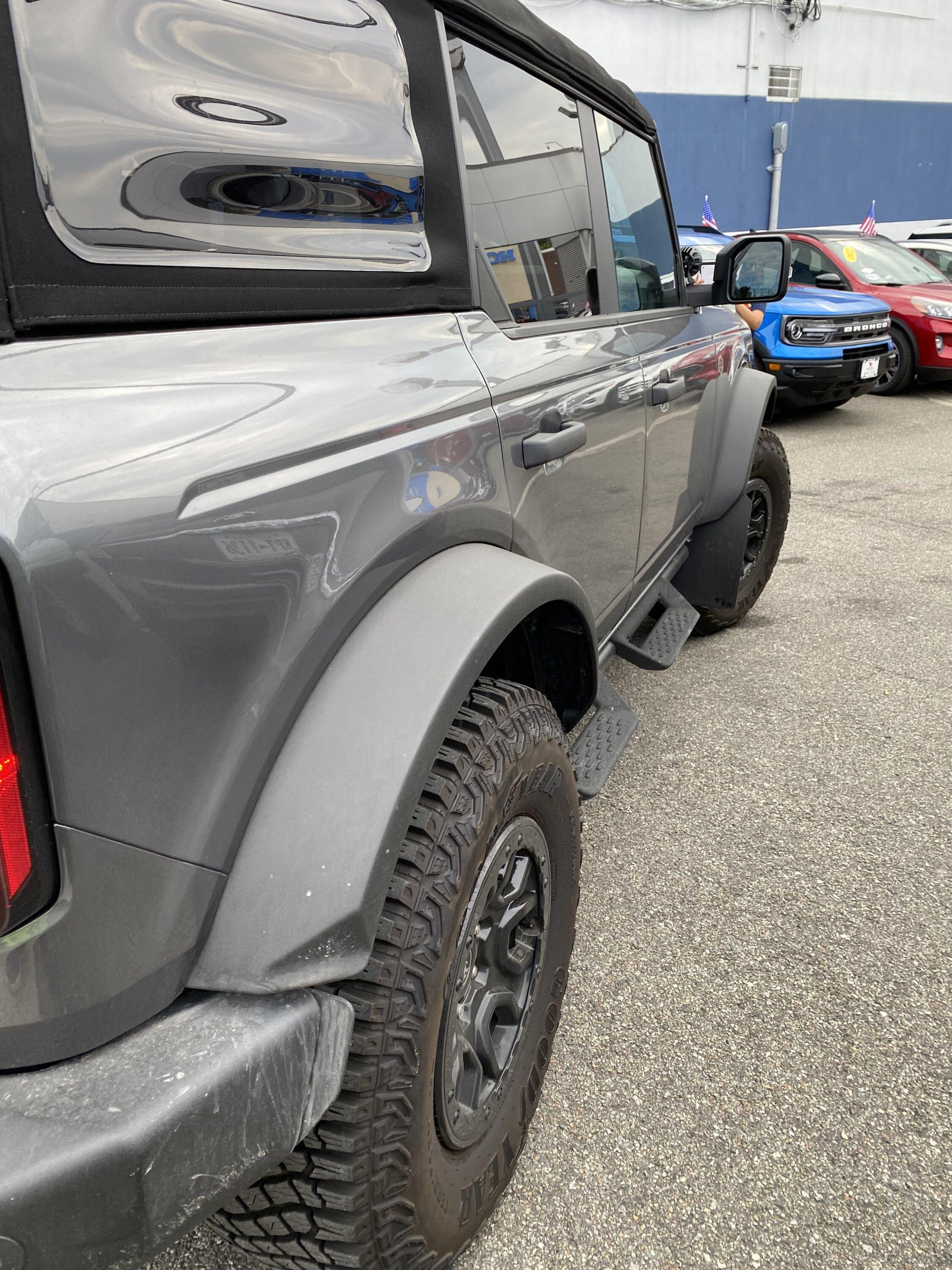 Ford Bronco Anyone Running Just Front Mud Flaps? 866A144F-76A0-4417-8213-48E09FD0B892