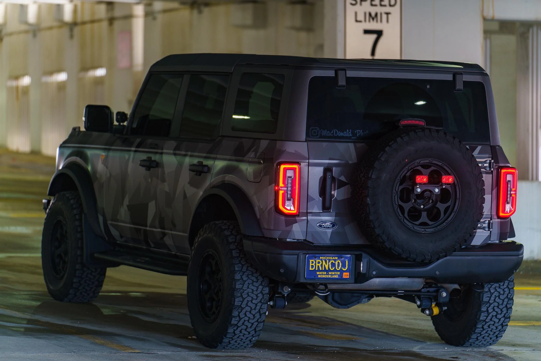 Ford Bronco Diode Dynamics Stage Series Reverse Lights installed -- my review JBronDDLghts2_FB
