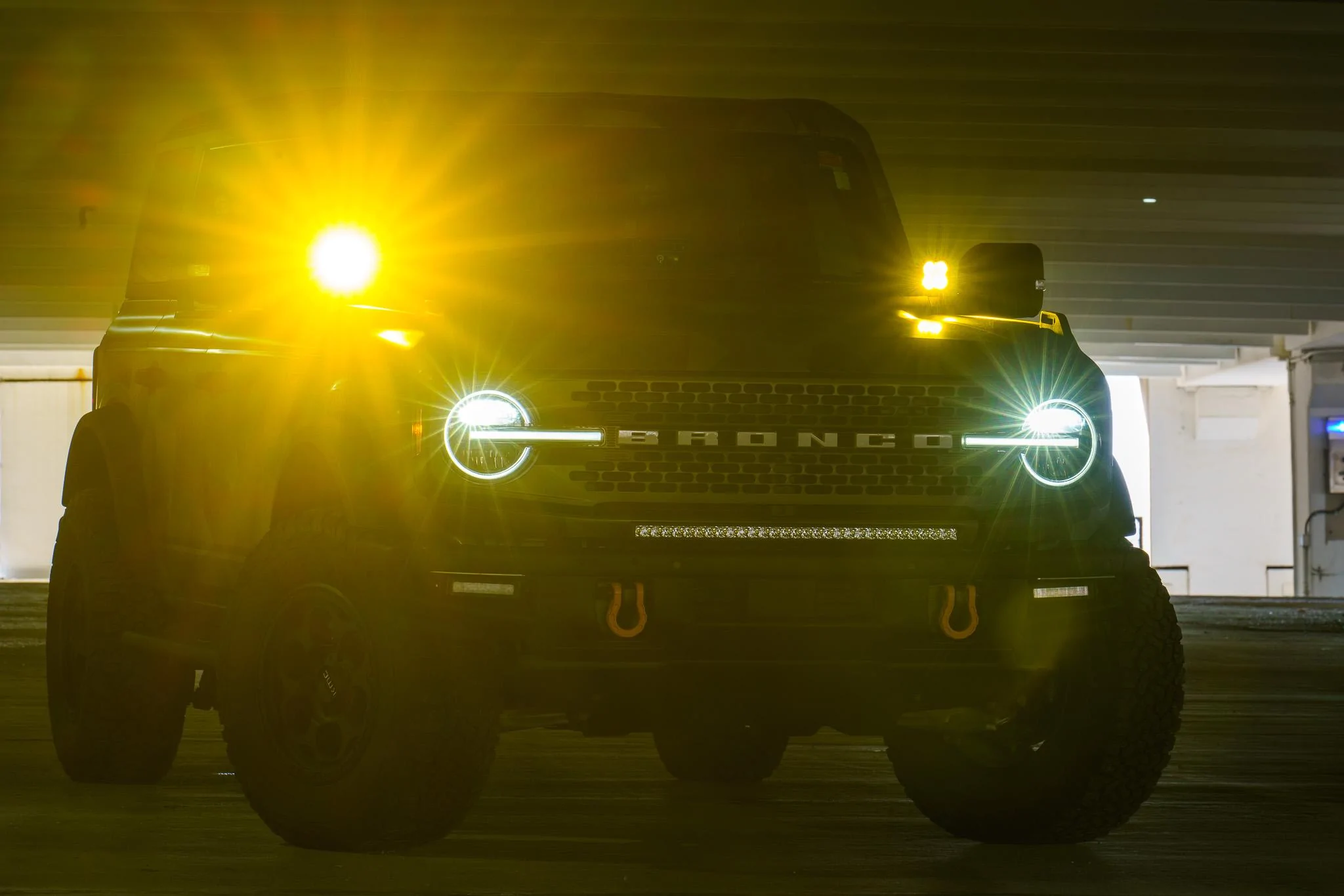 Ford Bronco Diode Dynamics Stage Series Reverse Lights installed -- my review JBronDDLghts11_FB