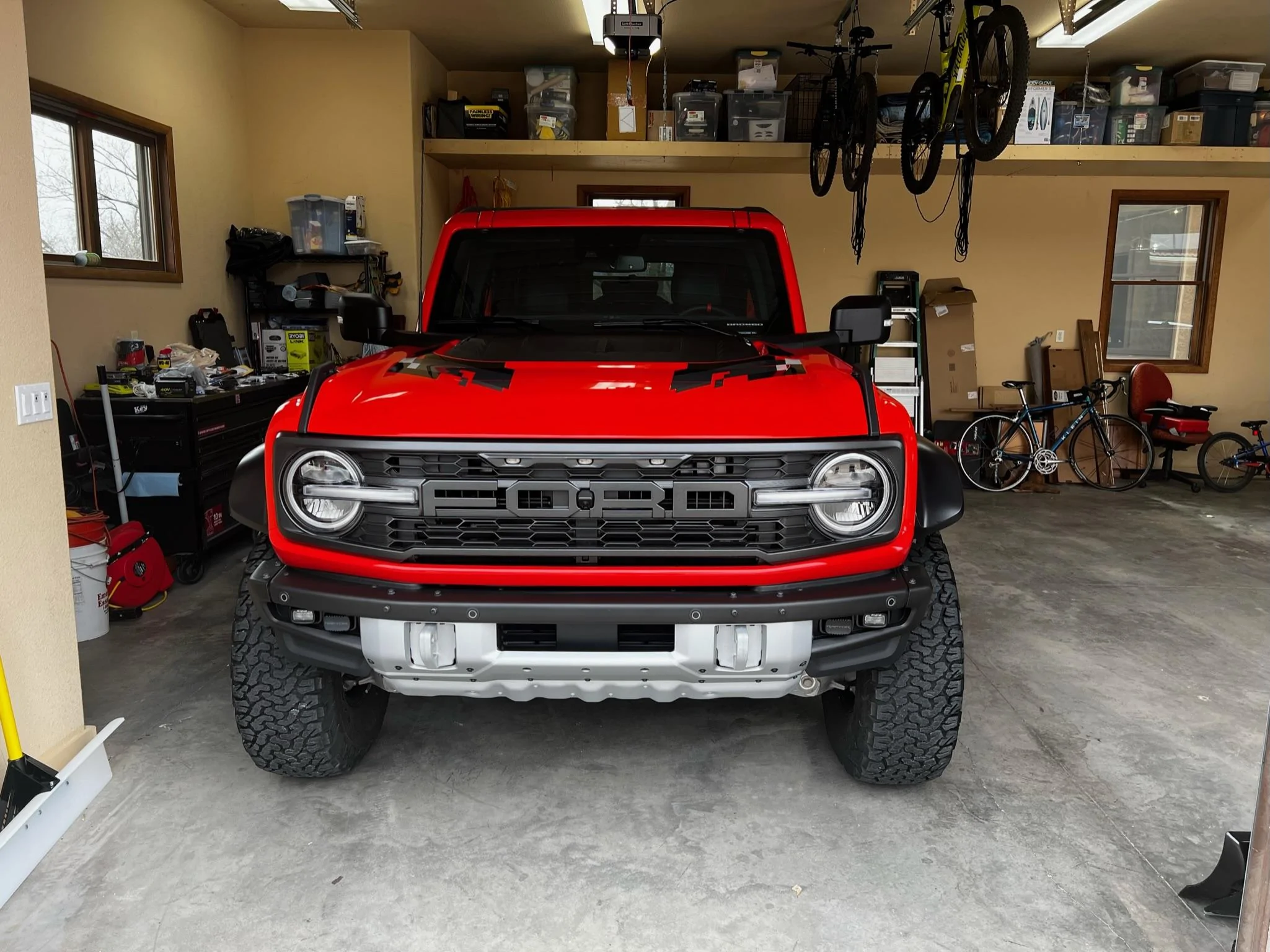 Ford Bronco Code Orange Bronco Raptor with XPEL PPF and XPEL Stealth on the Flares 06C069A1-BEC4-4BA1-99AA-629C17196604