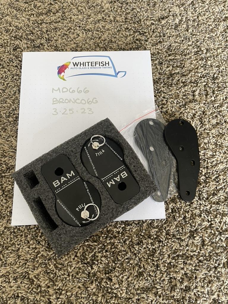 Ford Bronco Bad Ass Mounts - Ditch Light Bracket 02D6BBA8-E455-4500-924A-8A43E983DD4F_1_105_c