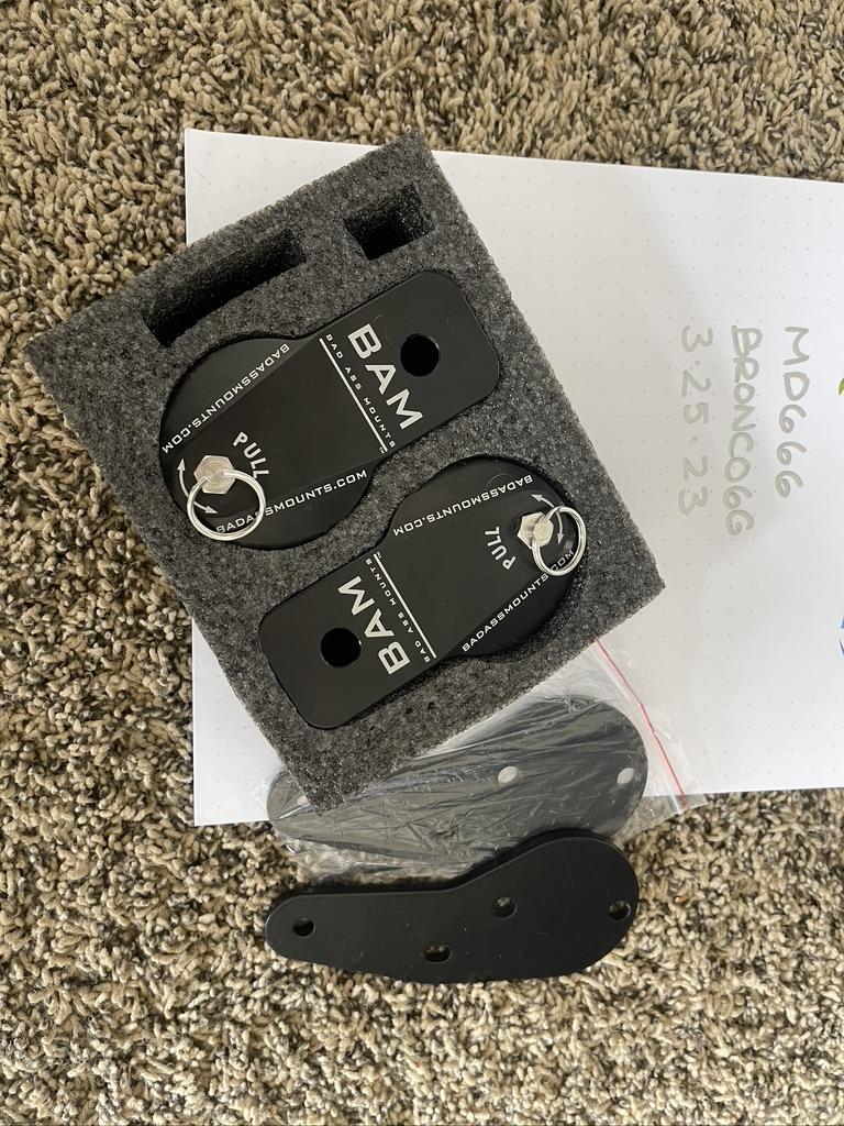 Ford Bronco Bad Ass Mounts - Ditch Light Bracket AC4879D9-5339-411B-A65C-B4BC3D87EACC_1_105_c