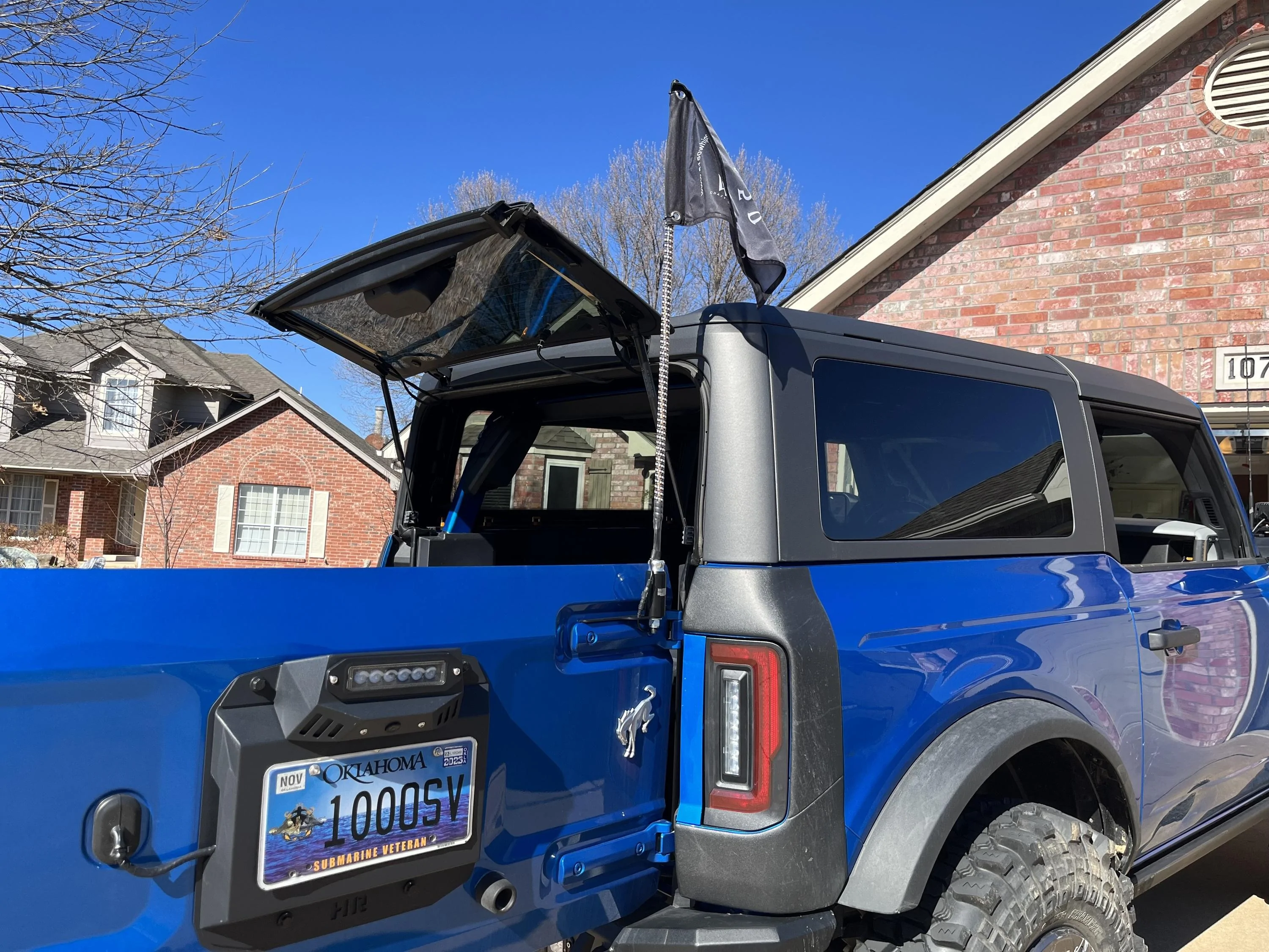 Ford Bronco Sand / Dune flag mount yAVnAn
