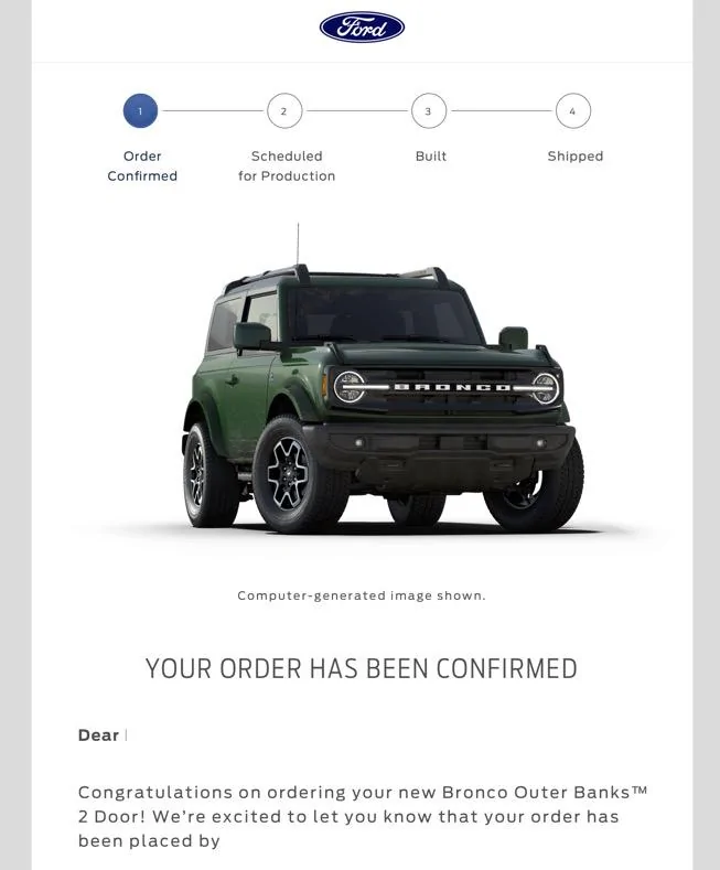 Ford Bronco Placed my 2023 Bronco Order! ... Post Yours! Bronco