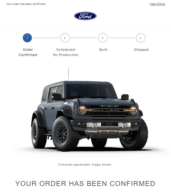 Ford Bronco Placed my 2023 Bronco Order! ... Post Yours! 1679946753394