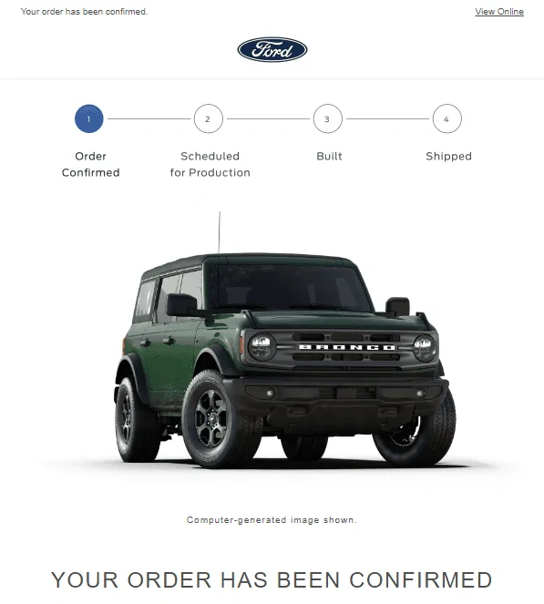 Ford Bronco Placed my 2023 Bronco Order! ... Post Yours! 1679948087866