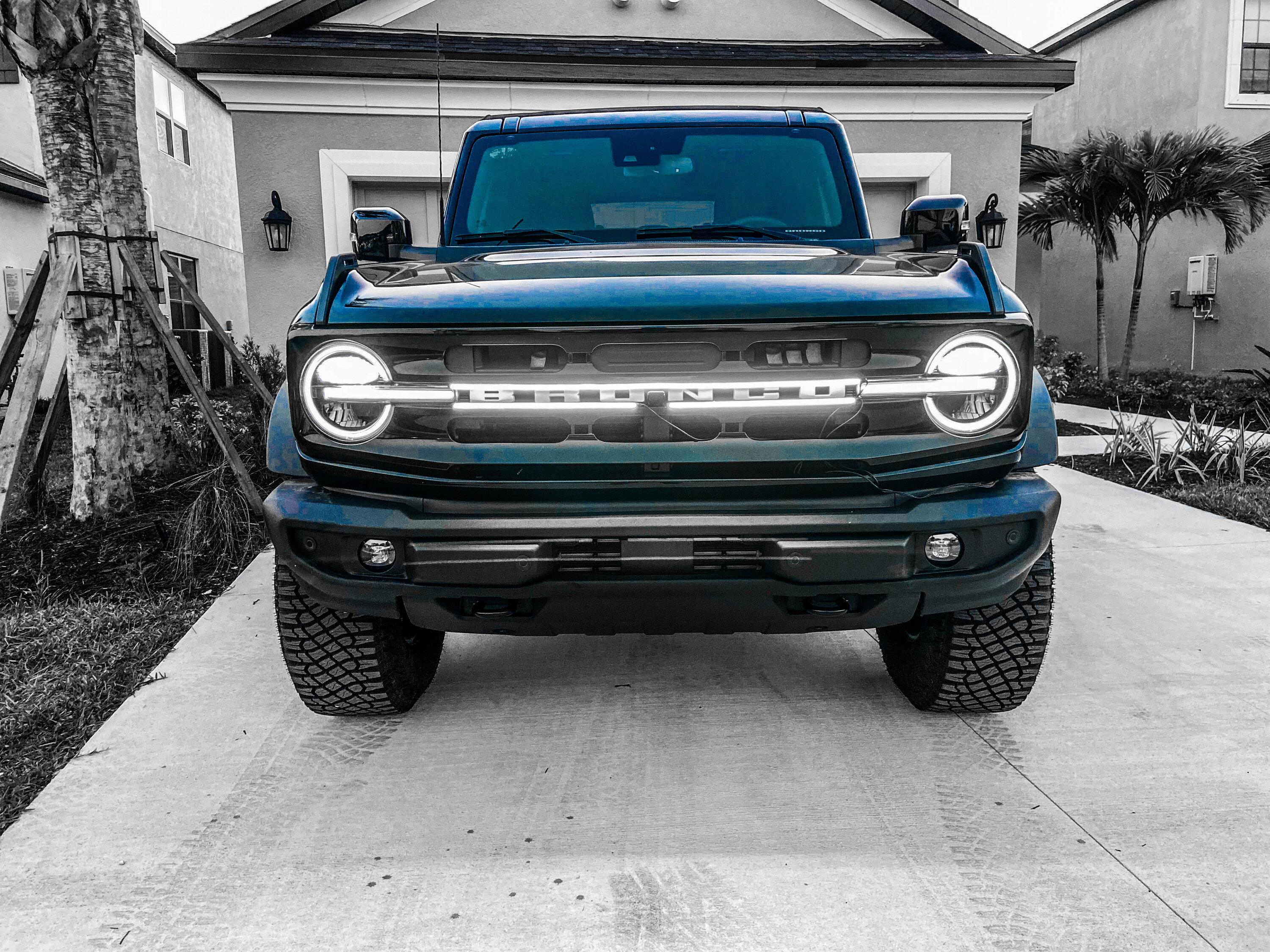 Ford Bronco New Bronco LED Grille Lights Launching 447FA709-0125-4908-B3BD-B6BA47608A72
