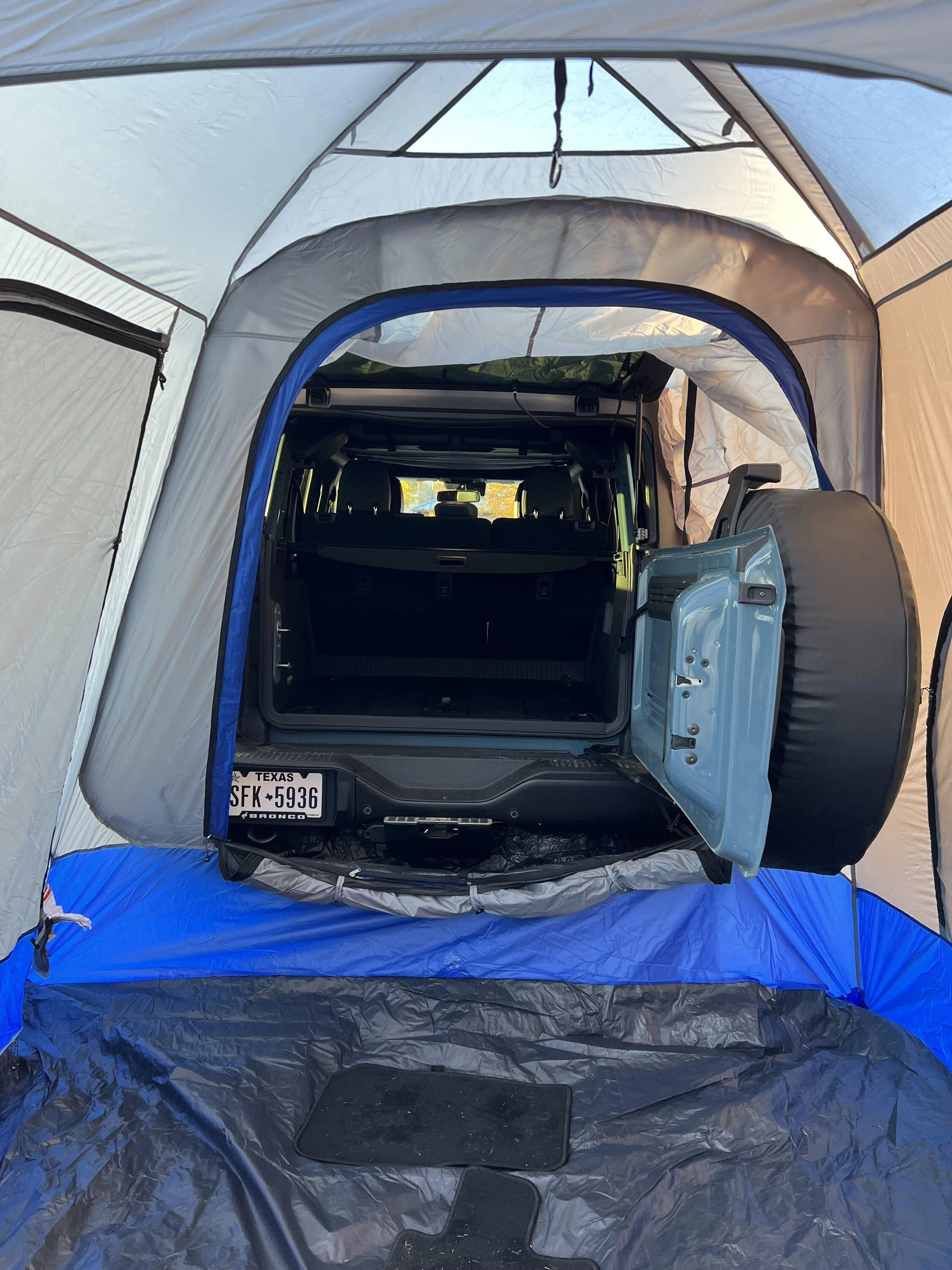 Ford Bronco Black Diamond Bronco Car Camping Build tent 2