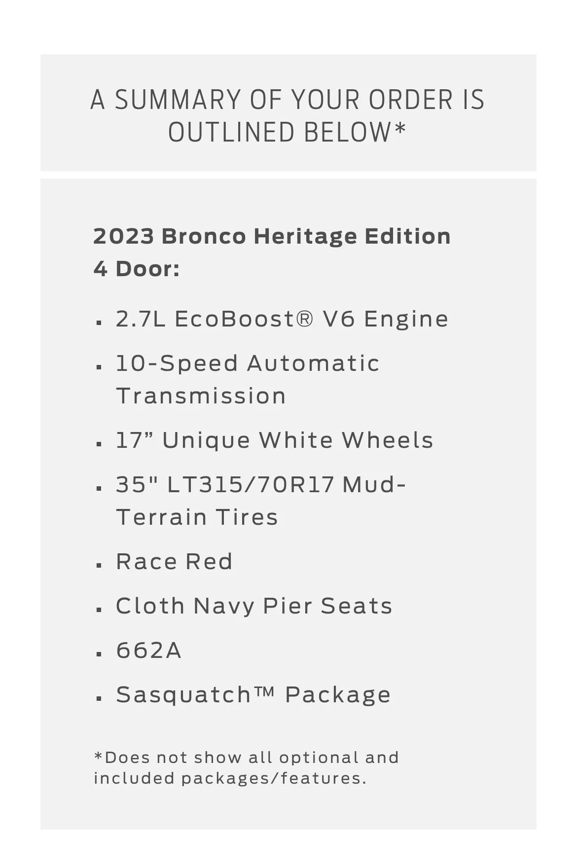 Ford Bronco Placed my 2023 Bronco Order! ... Post Yours! IMG_9036