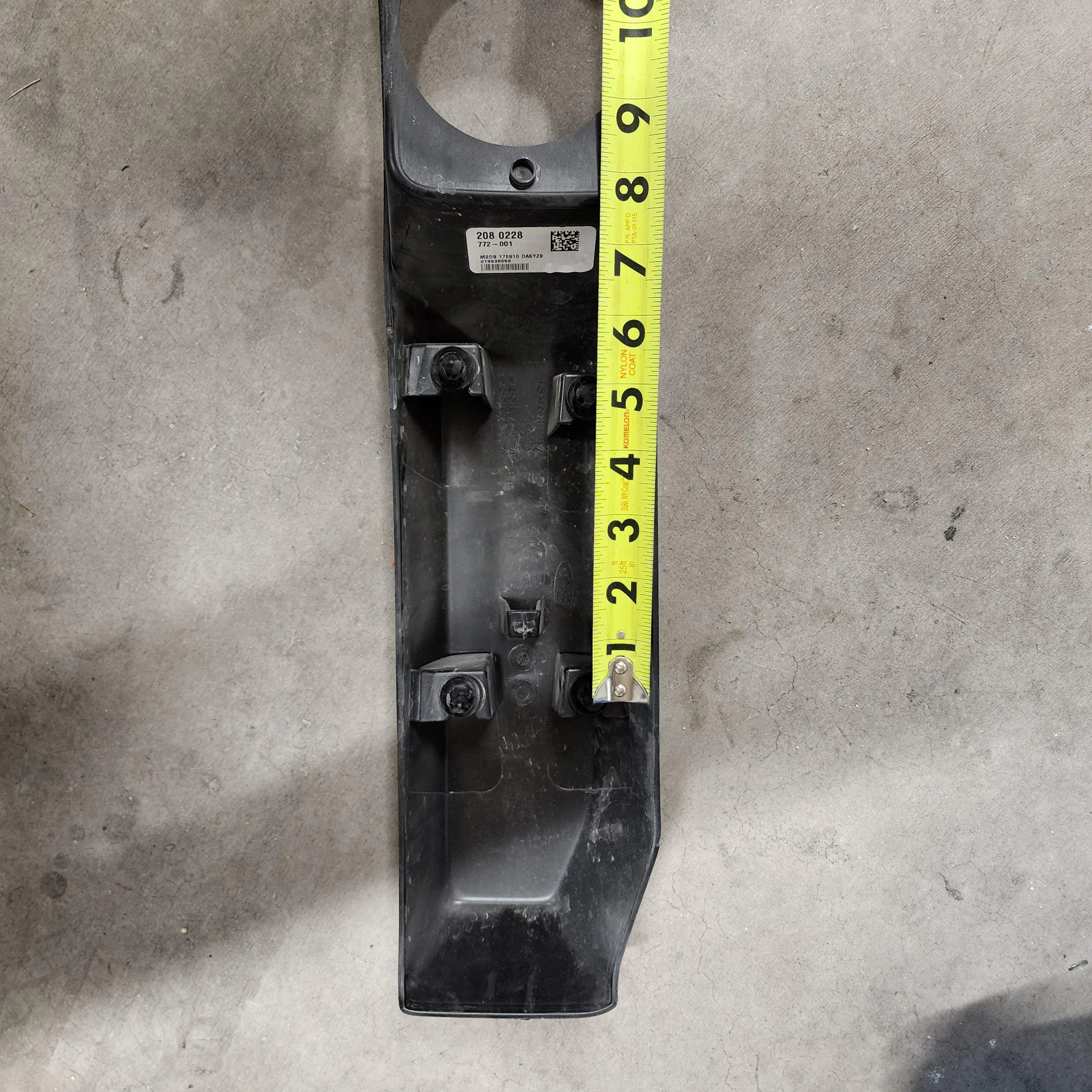 Ford Bronco Modular Bumper Tow Hooks Mounted with Plastic Bumper 20230327_194335