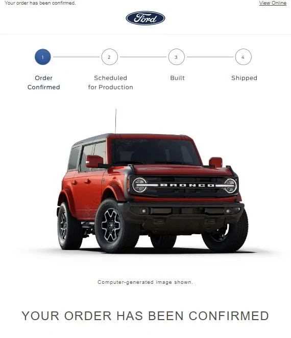 Ford Bronco Placed my 2023 Bronco Order! ... Post Yours! 1