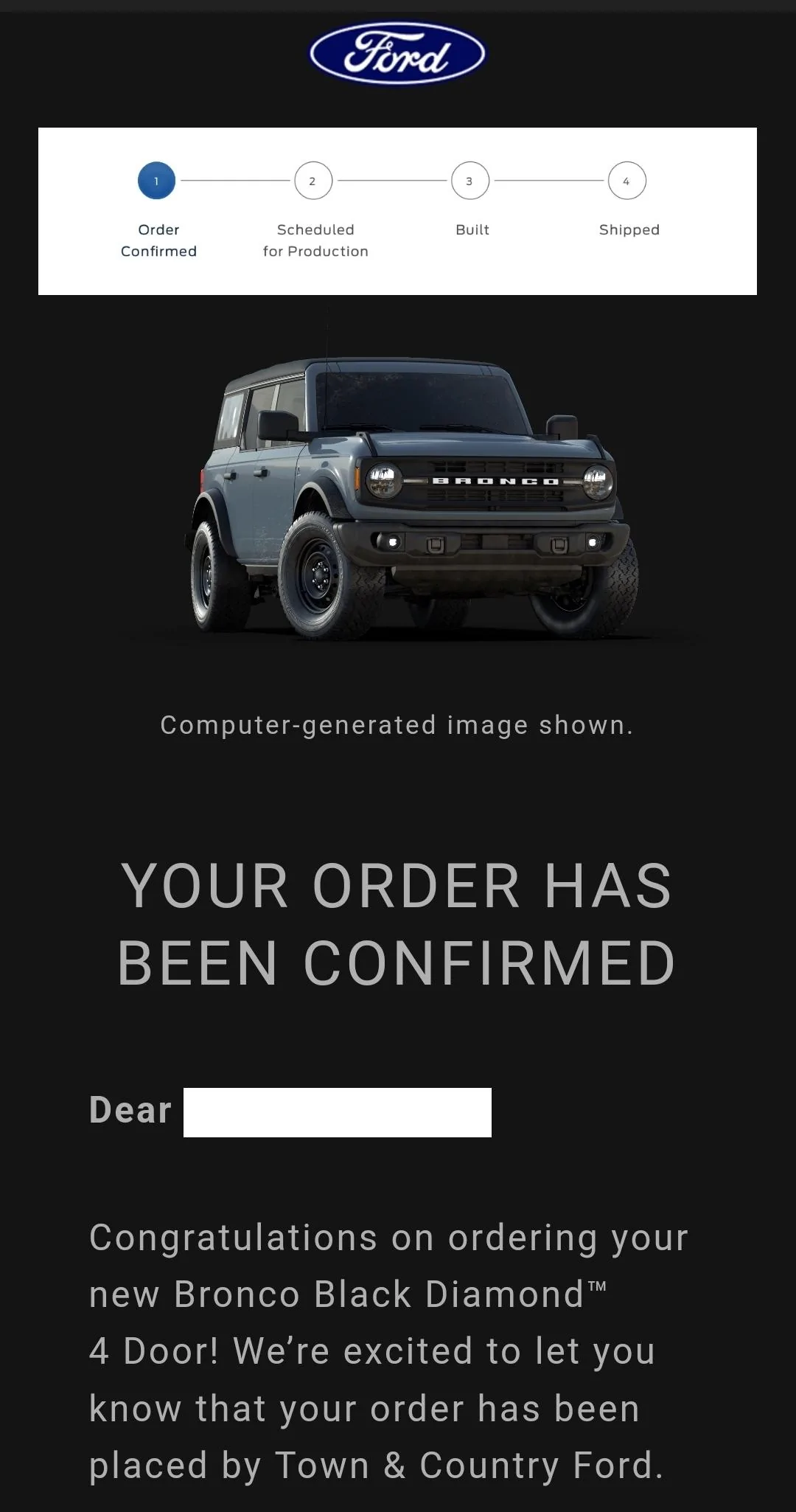 Ford Bronco Placed my 2023 Bronco Order! ... Post Yours! Bronco