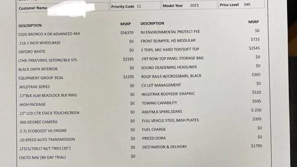 Ford Bronco Placed my 2023 Bronco Order! ... Post Yours! image_0