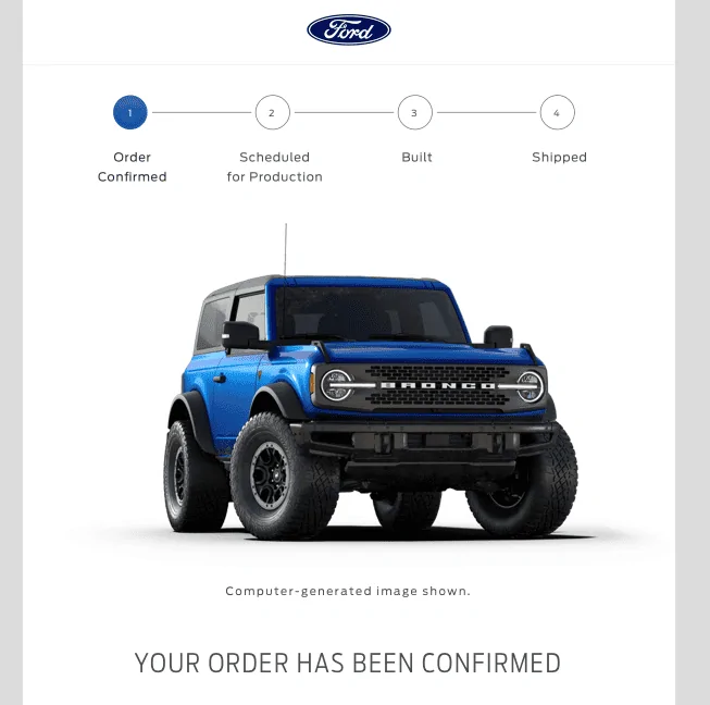 Ford Bronco Placed my 2023 Bronco Order! ... Post Yours! Screenshot 2023-03-28 at 1.48.54 PM