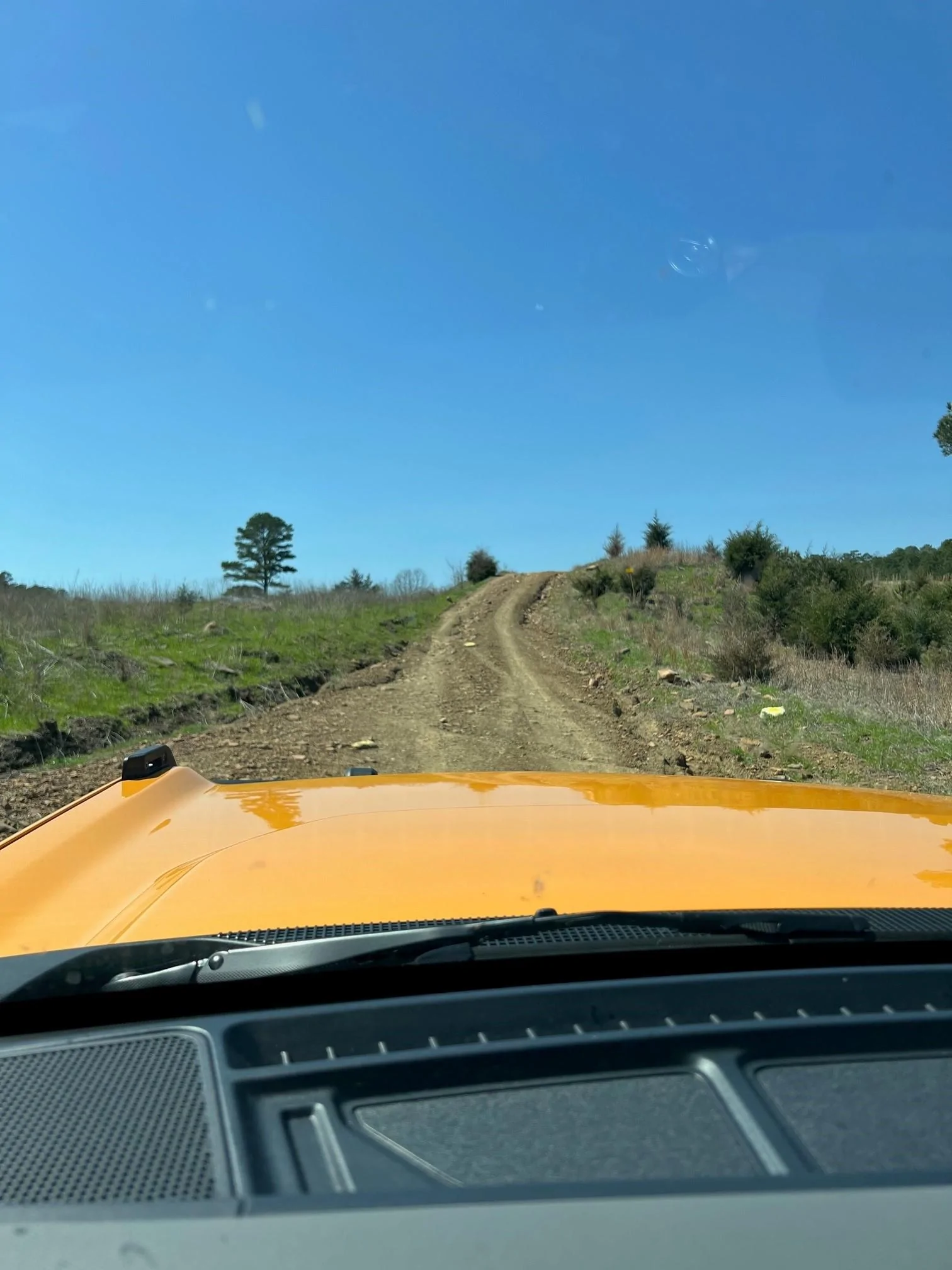 Ford Bronco CYBER ORANGE Bronco Club Robbers road