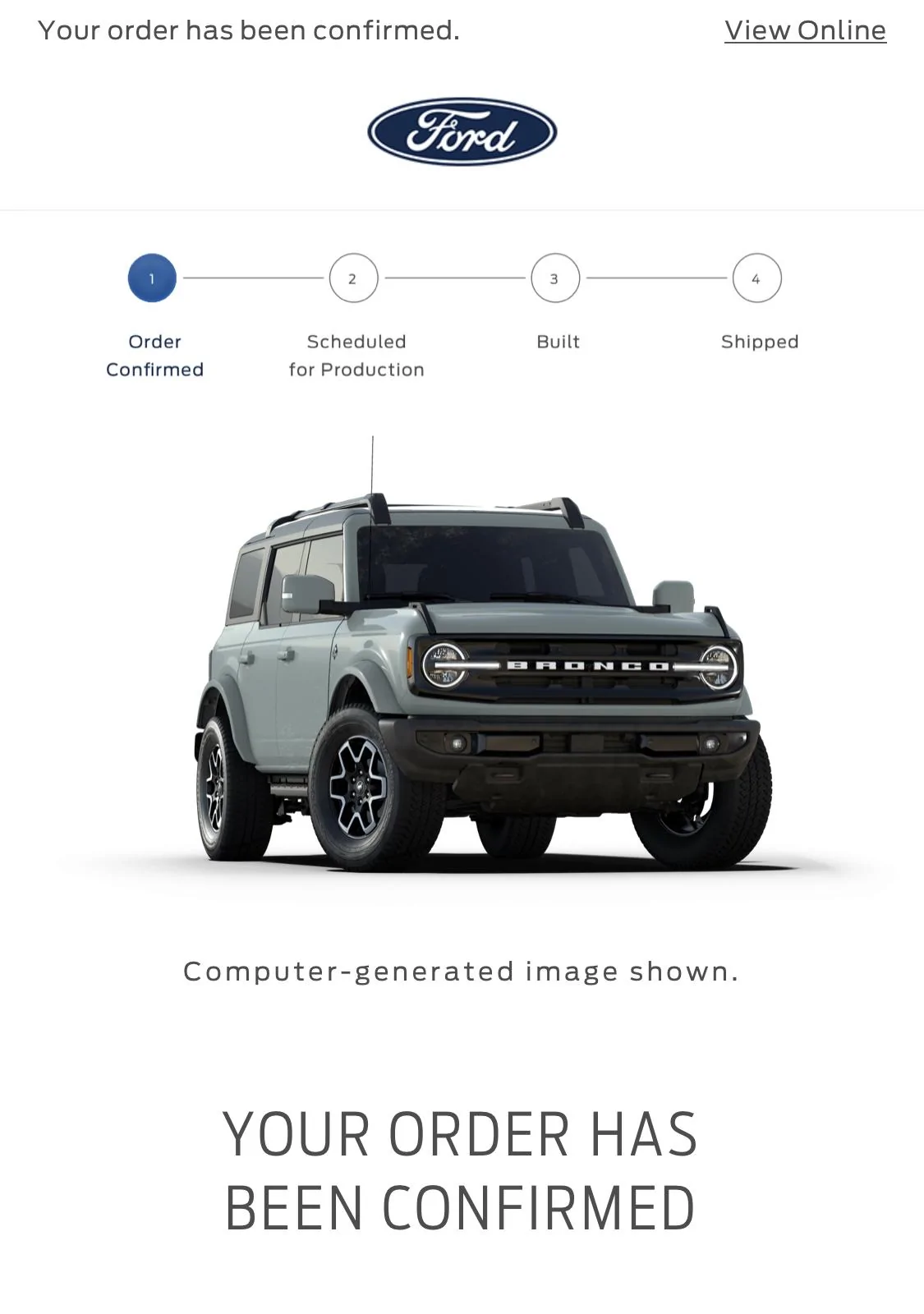 Ford Bronco Placed my 2023 Bronco Order! ... Post Yours! 9CAAF083-D7AB-4612-AF8A-53ED82BFA00D