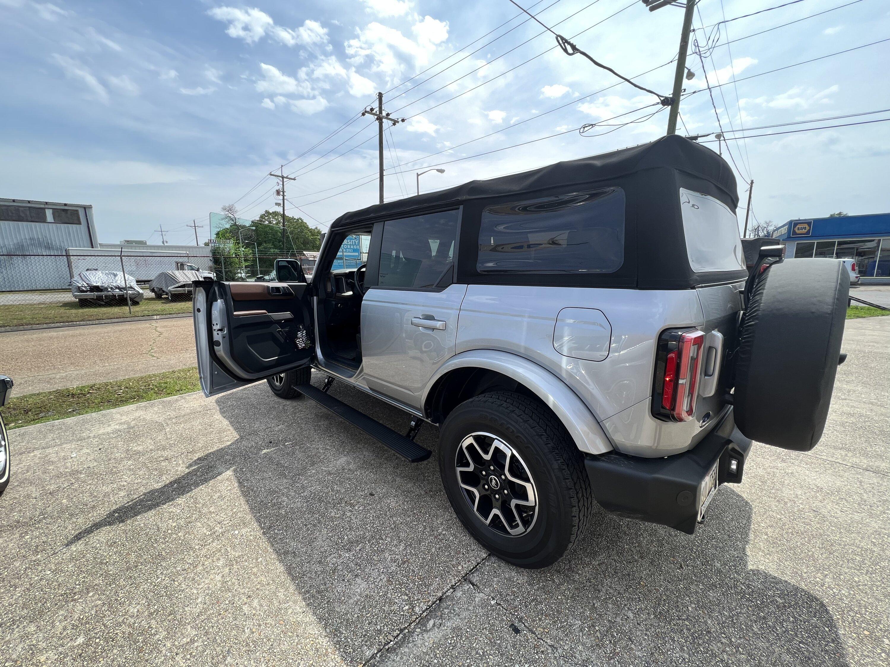 Ford Bronco Side Step Recommendations AA132048-07A2-4E6A-BB6F-2B579C2DC6E9