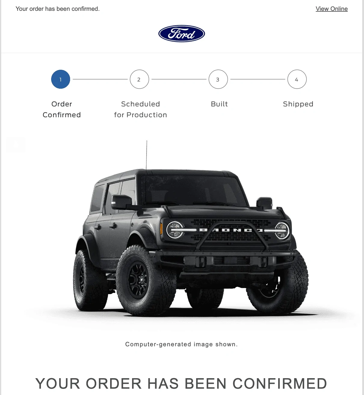 Ford Bronco Placed my 2023 Bronco Order! ... Post Yours! Screenshot 2023-03-29 at 11.49.35 AM