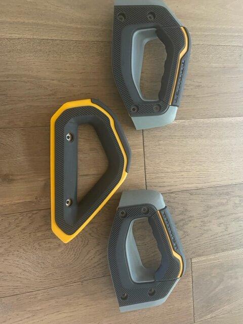Ford Bronco Badlands Orange Grab Handles Grab 1
