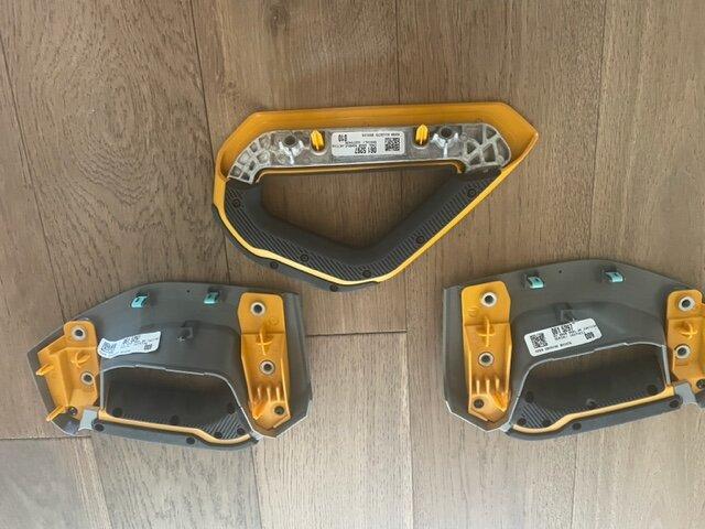 Ford Bronco Badlands Orange Grab Handles Grab 2