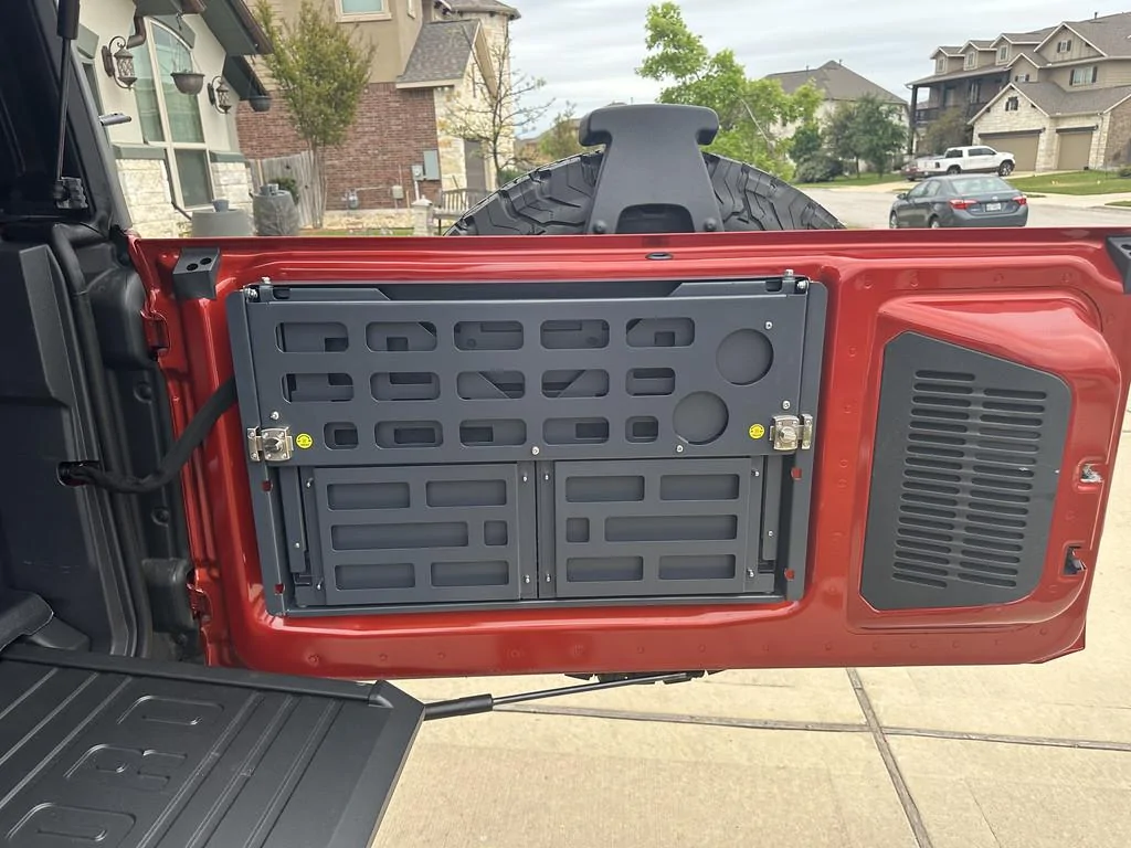 Ford Bronco Mabett Launches V3 Tailgate Table pull-out double-platform! IMG_1049-XL