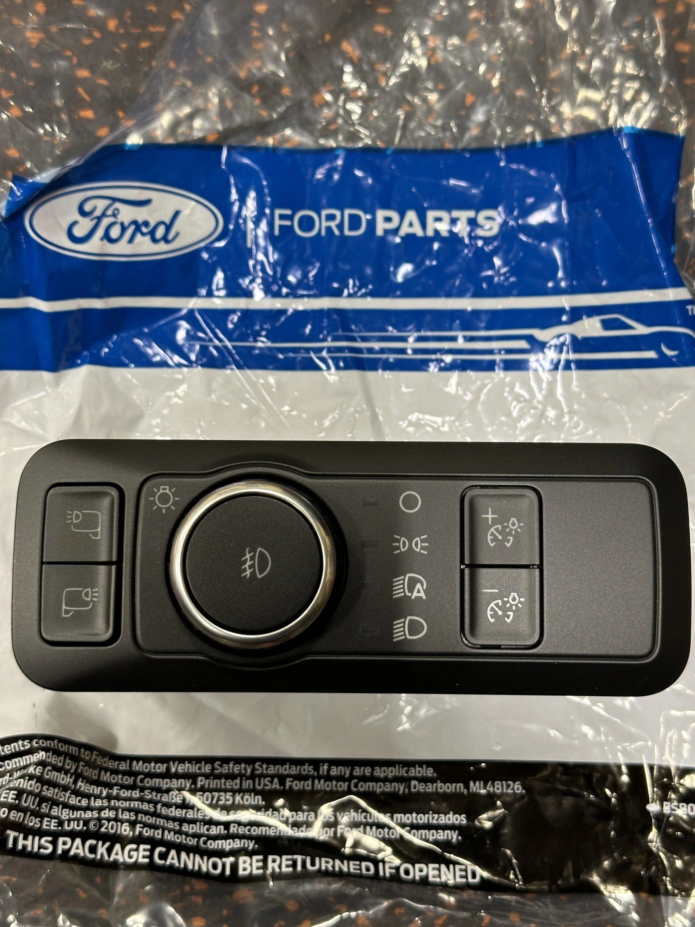 Ford Bronco Factory Fog Light Switch IMG_6452