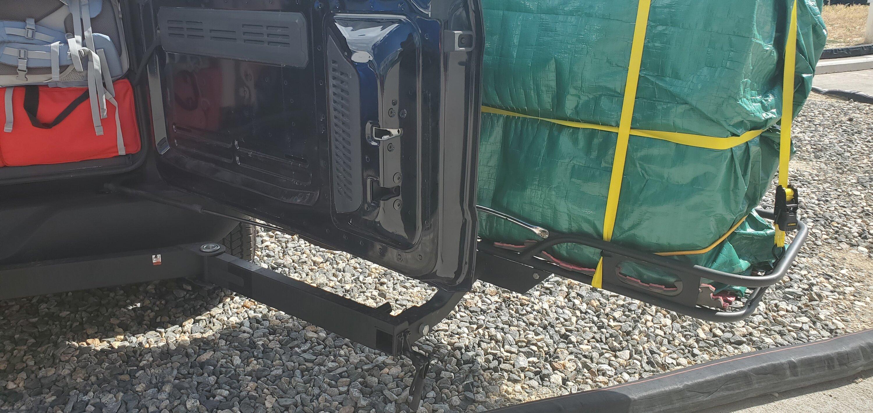Ford Bronco Small Hitch Rack 20220701_161808