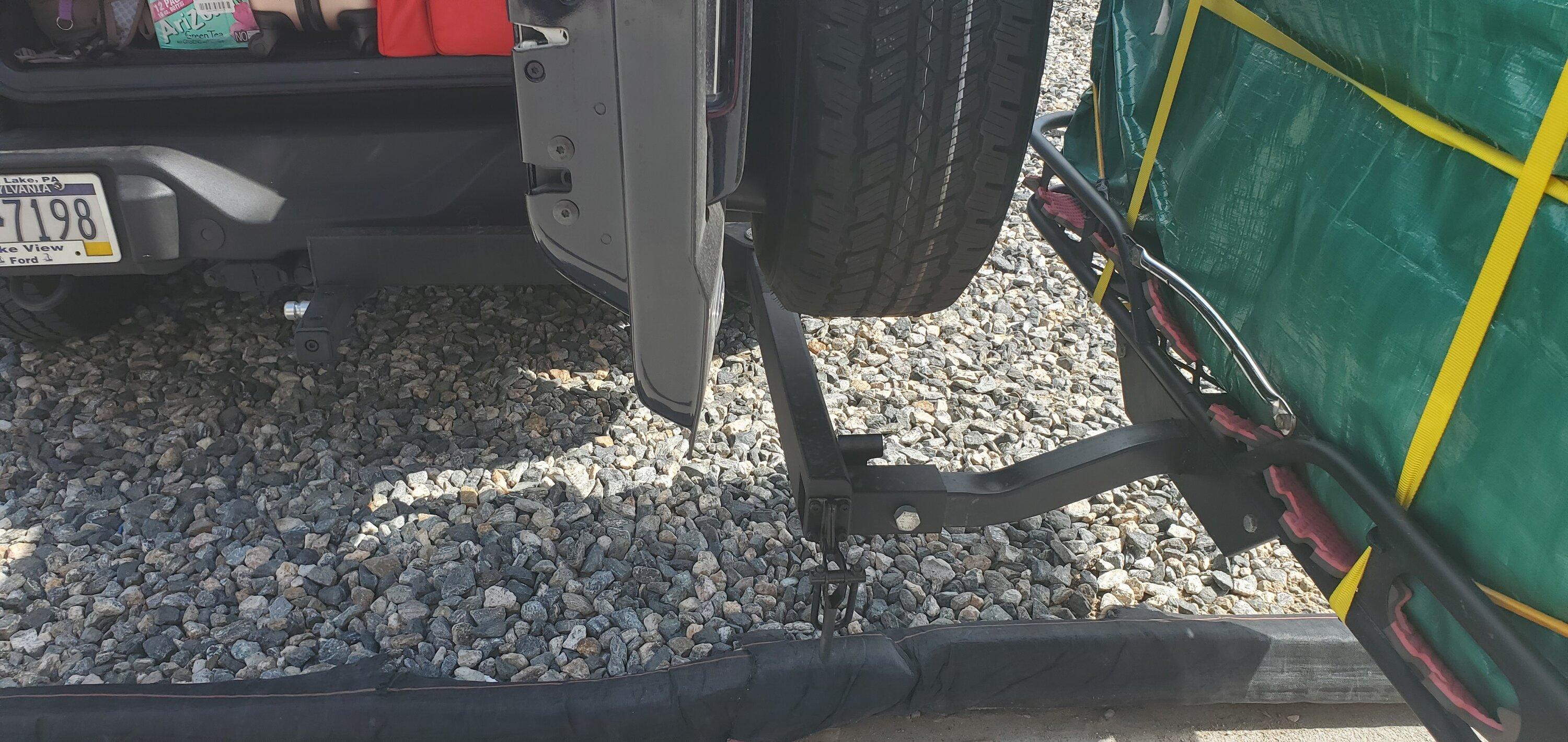 Ford Bronco Small Hitch Rack 20220701_161750