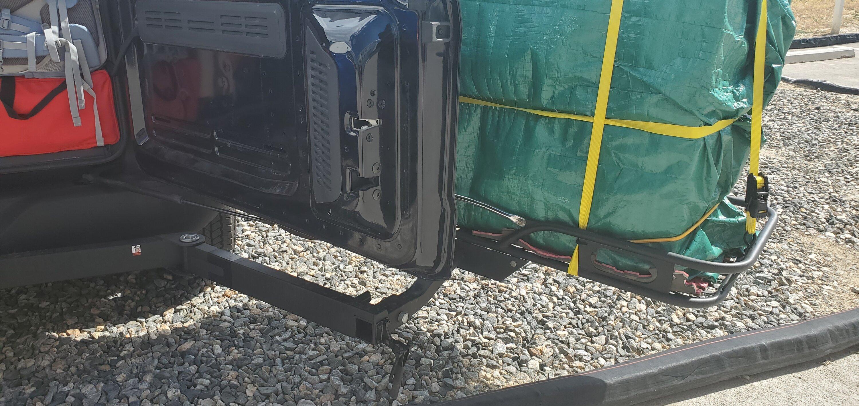 Ford Bronco Small Hitch Rack 20220701_161807