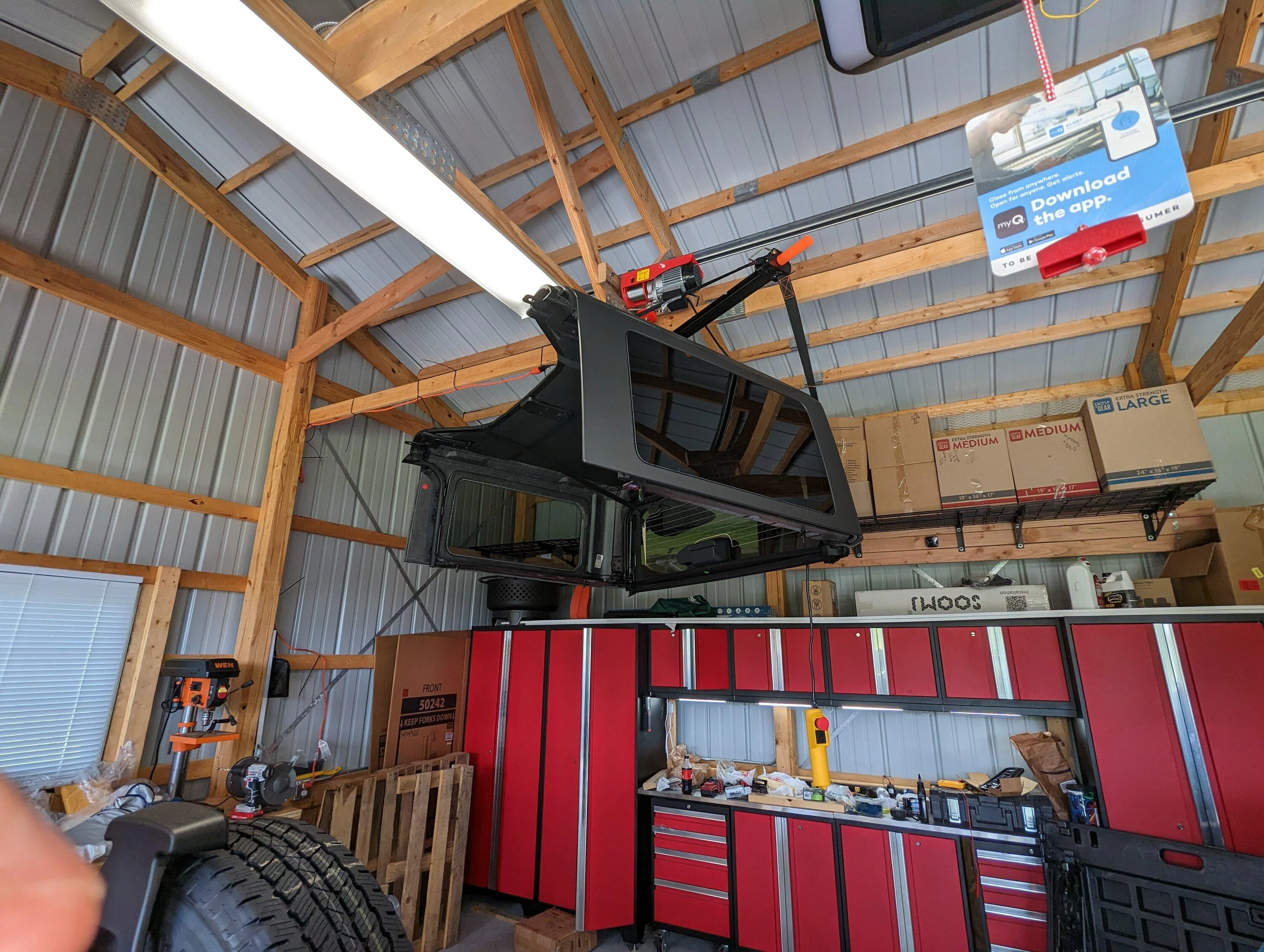 Ford Bronco DIY Garage Storage solutions? PXL_20230327_175019502