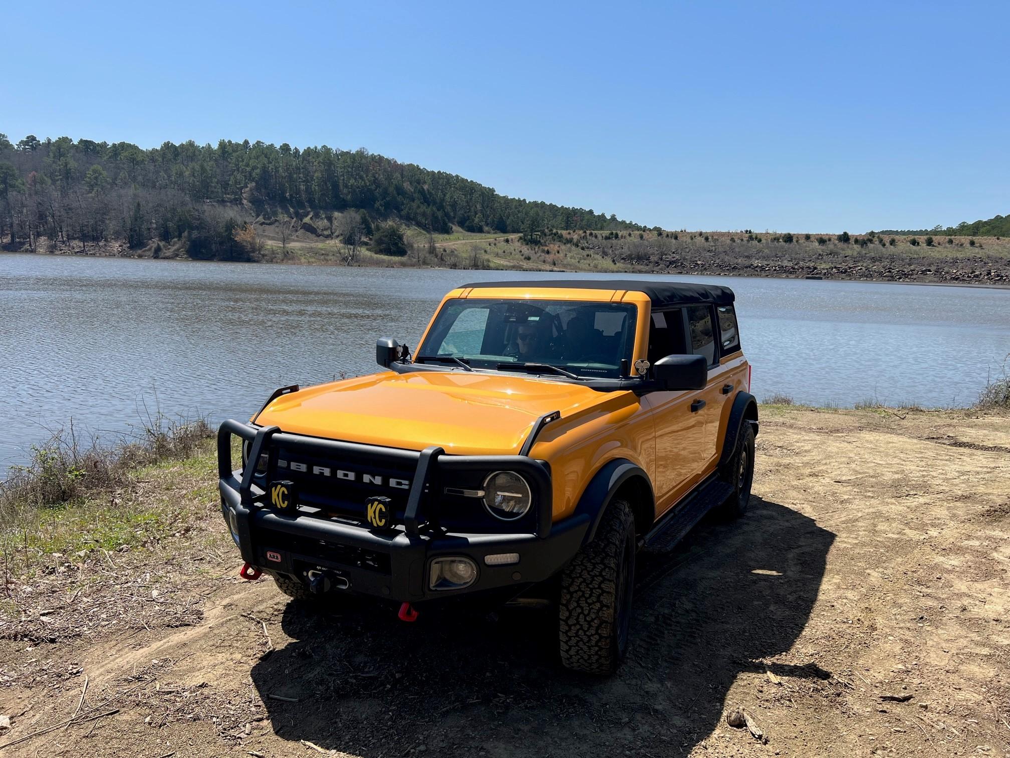 Ford Bronco Updated Winner   **GIVEAWAY TIME**  BACH BUILT OFF-ROAD Billet UCA's Robbers lake