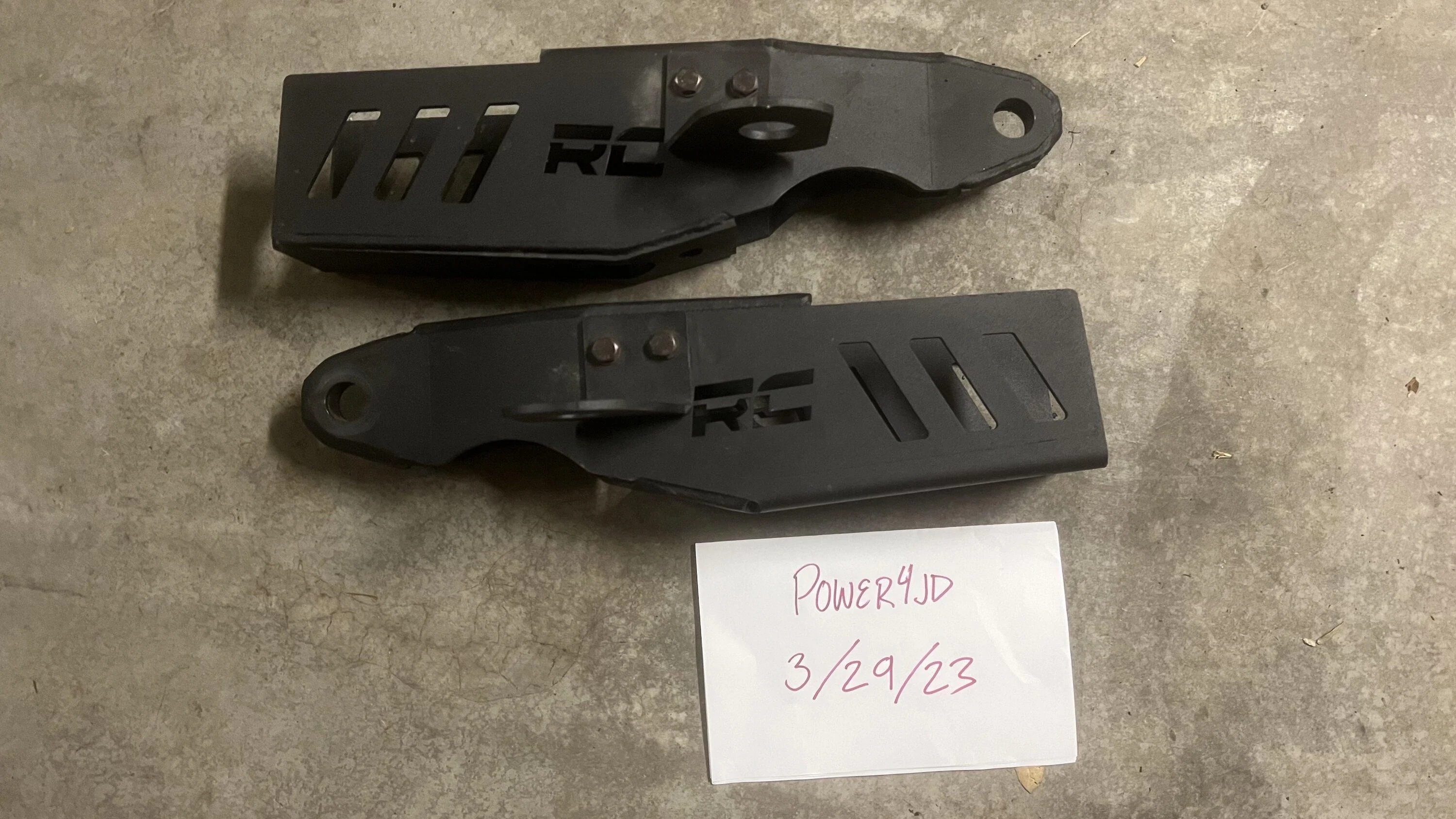 Ford Bronco FS: Rough Country Tow Hook Brackets IMG_9889
