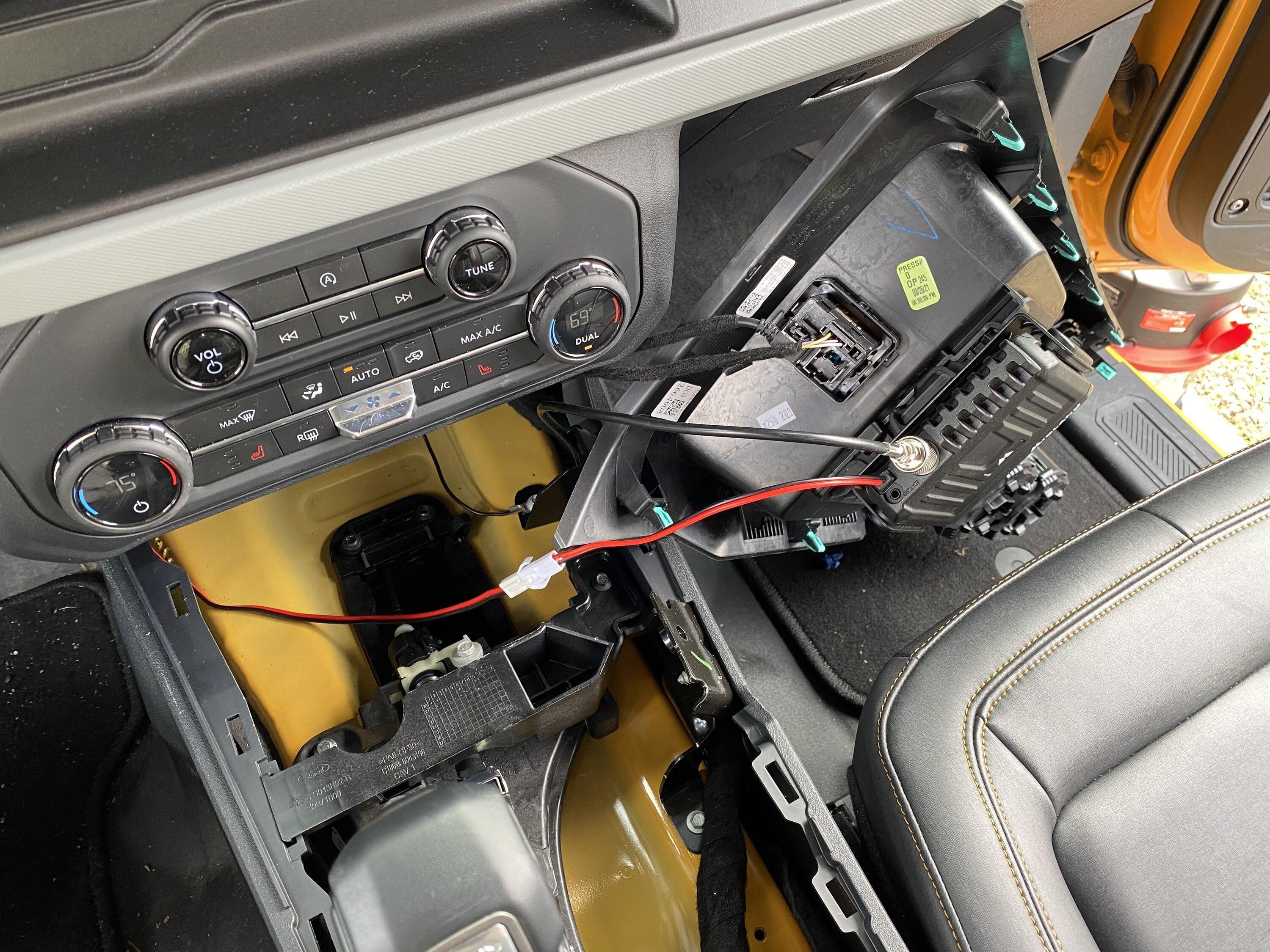 Ford Bronco Super Clean GMRS Radio Install! 1437235D-B413-42CF-8E60-B9493BB572B9