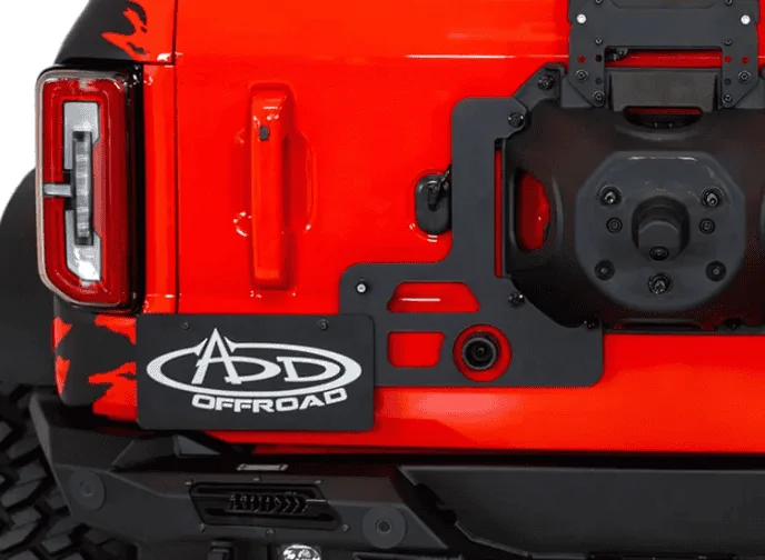 Ford Bronco The perfect Bronco license plate mount? - Lobo Off-Road Adjustable Rear License Plate Mount -- Install DIY Guide & Review 1680270682383