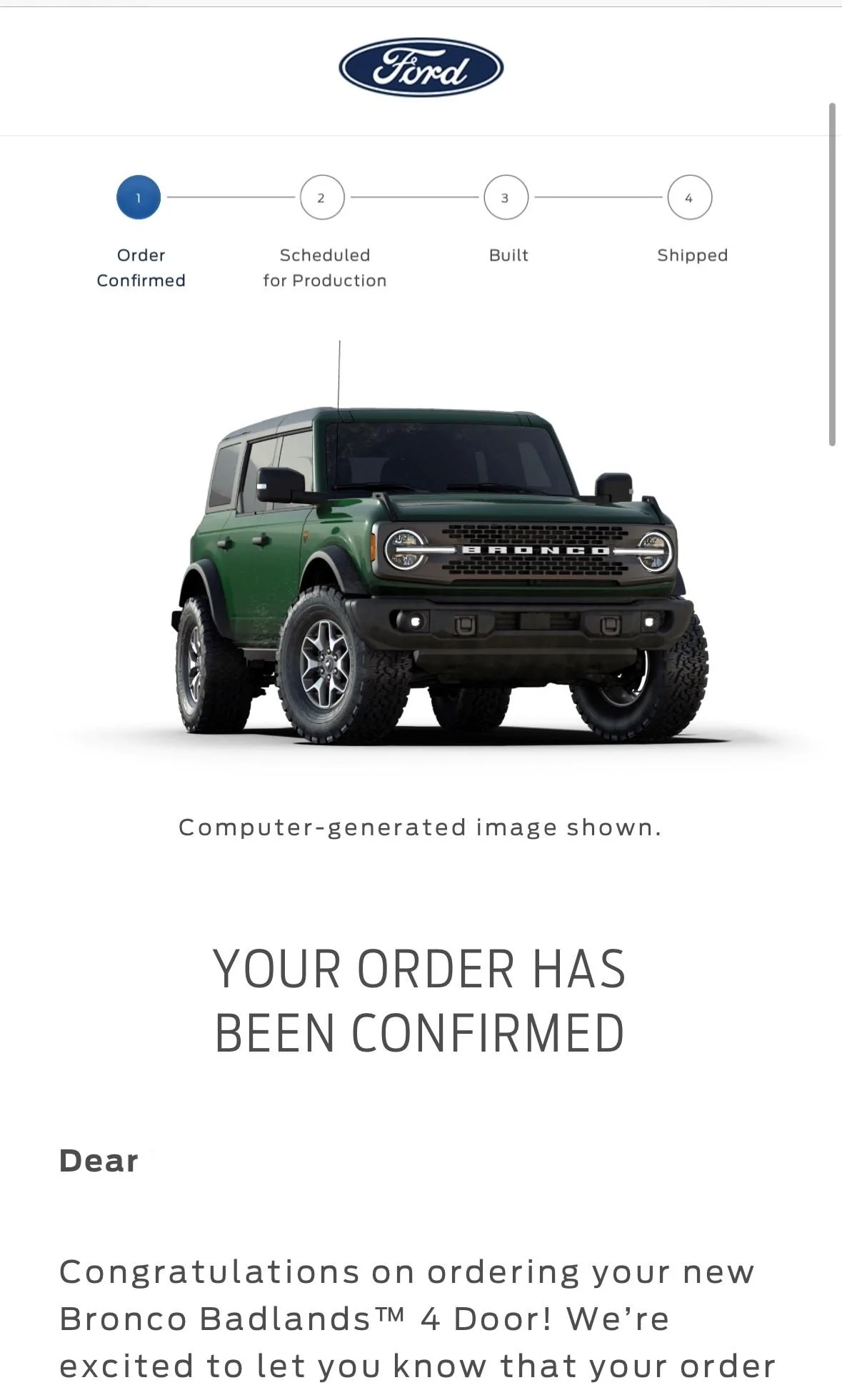 Ford Bronco Placed my 2023 Bronco Order! ... Post Yours! Stekl Bronco