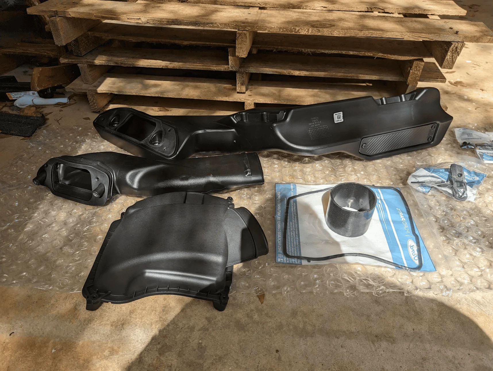 Ford Bronco Everglades Snorkel Installed on 2.7L Badlands Bronco [Update: Completed + Water Flow Test Video] 1680278972451