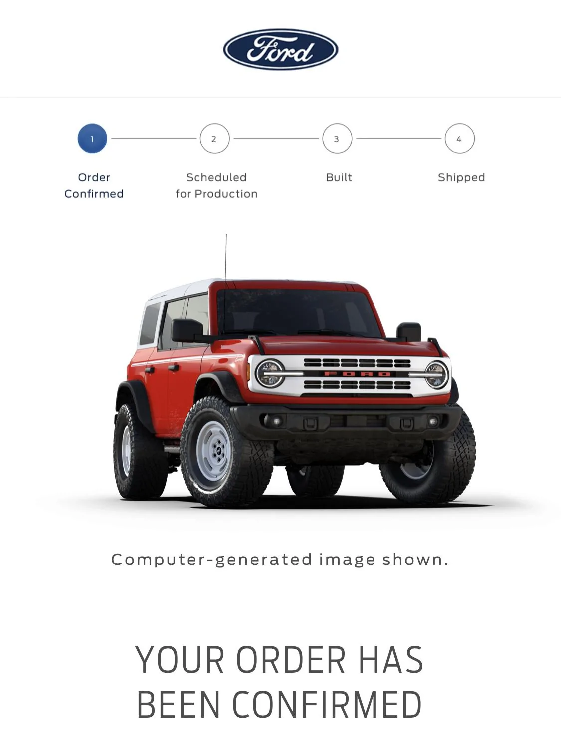 Ford Bronco Placed my 2023 Bronco Order! ... Post Yours! IMG_5037
