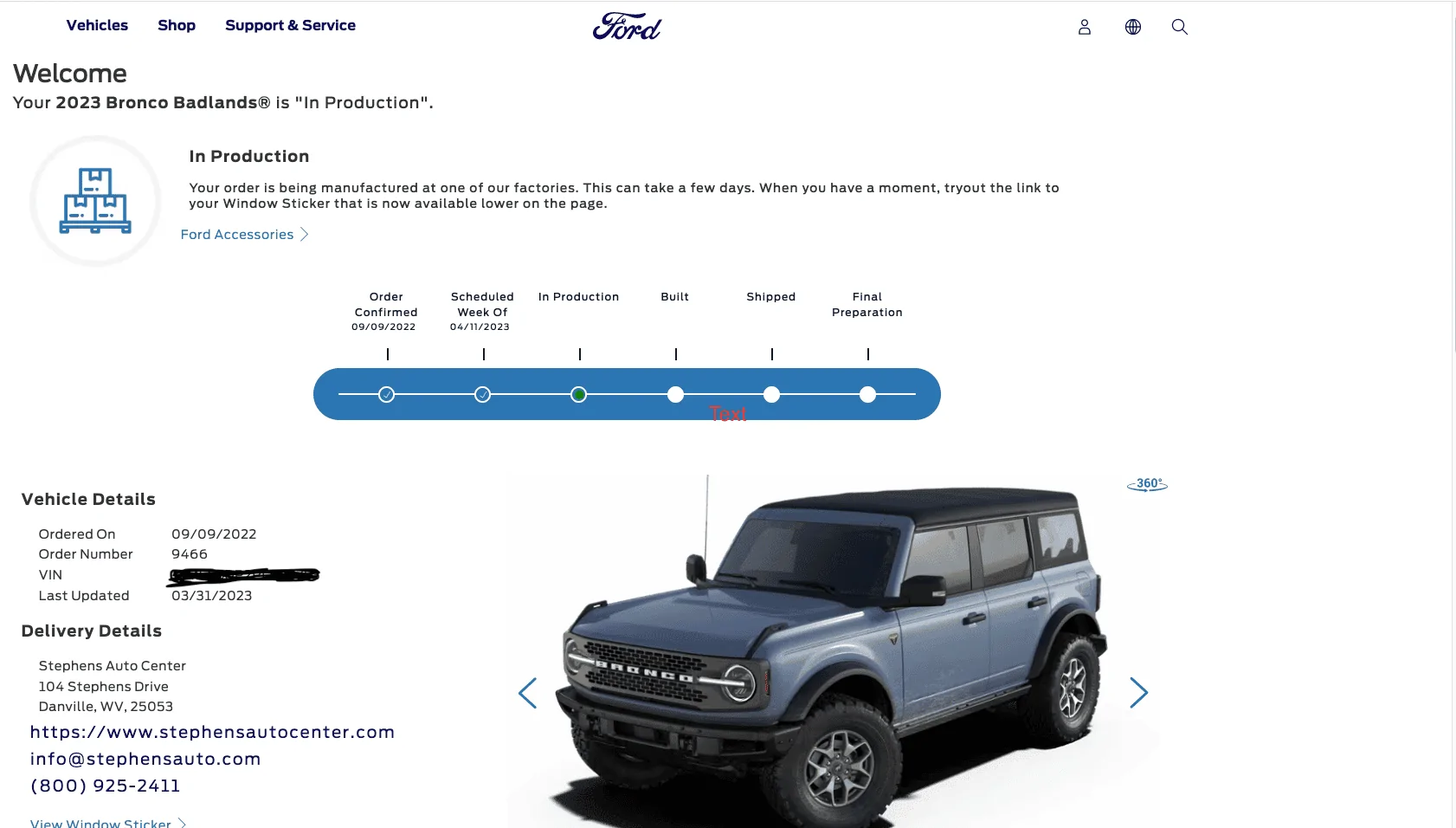 Ford Bronco The Plan & Offer - Stephens Auto Center's Mid Atlantic Bronco Connection Screenshot 2023-04-01 at 7.59.31 AM