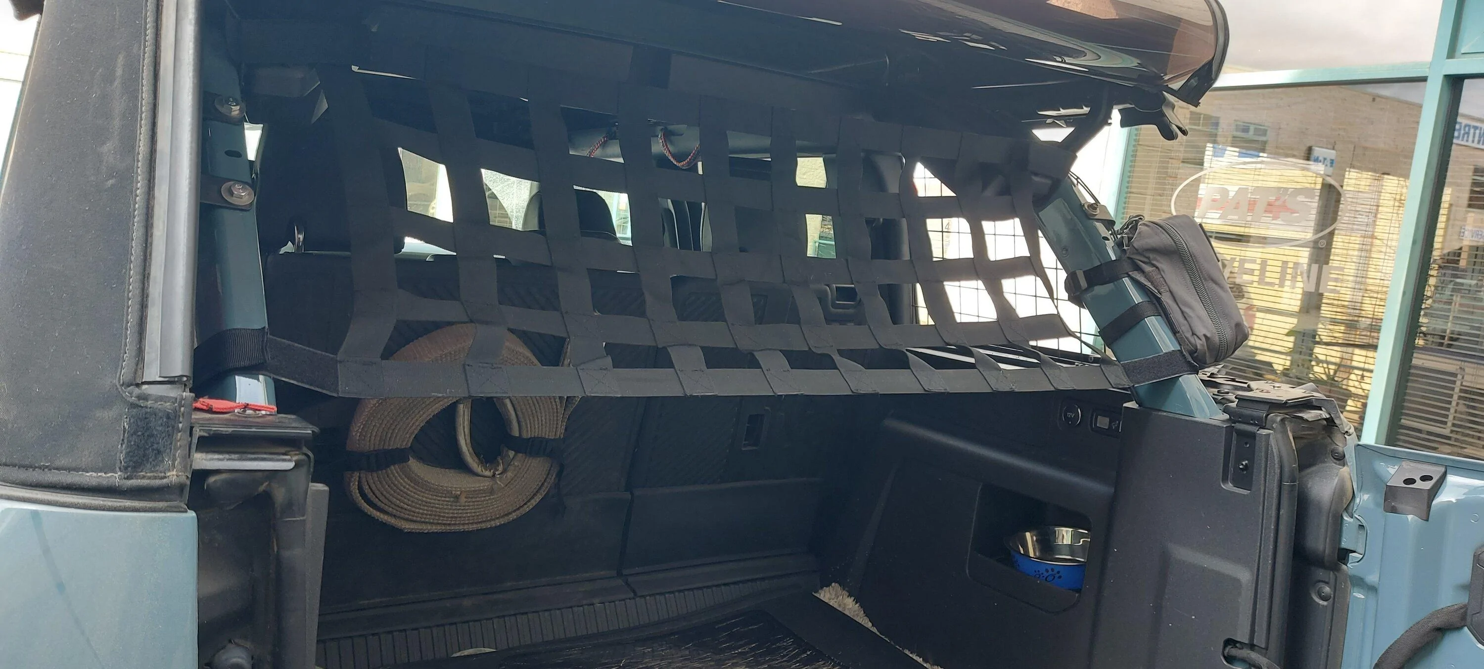 Ford Bronco Dog retention/ theft deterrent 20230401_113634